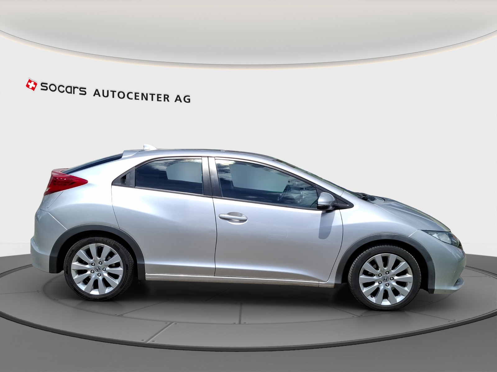 HONDA Civic 2.2i-DTEC Sport // Bremsen hinten komplett NEU vorne beläge NEU // 8-fach Aluminiumbereift-image-6