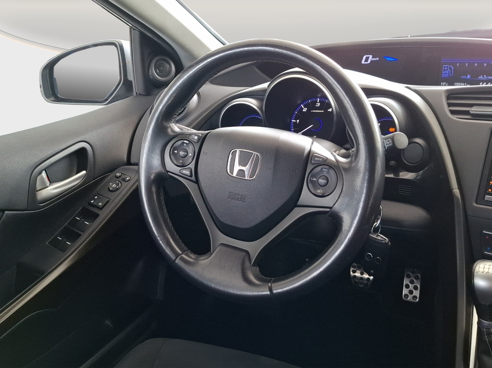 HONDA Civic 2.2i-DTEC Sport // Bremsen hinten komplett NEU vorne beläge NEU // 8-fach Aluminiumbereift-image-14