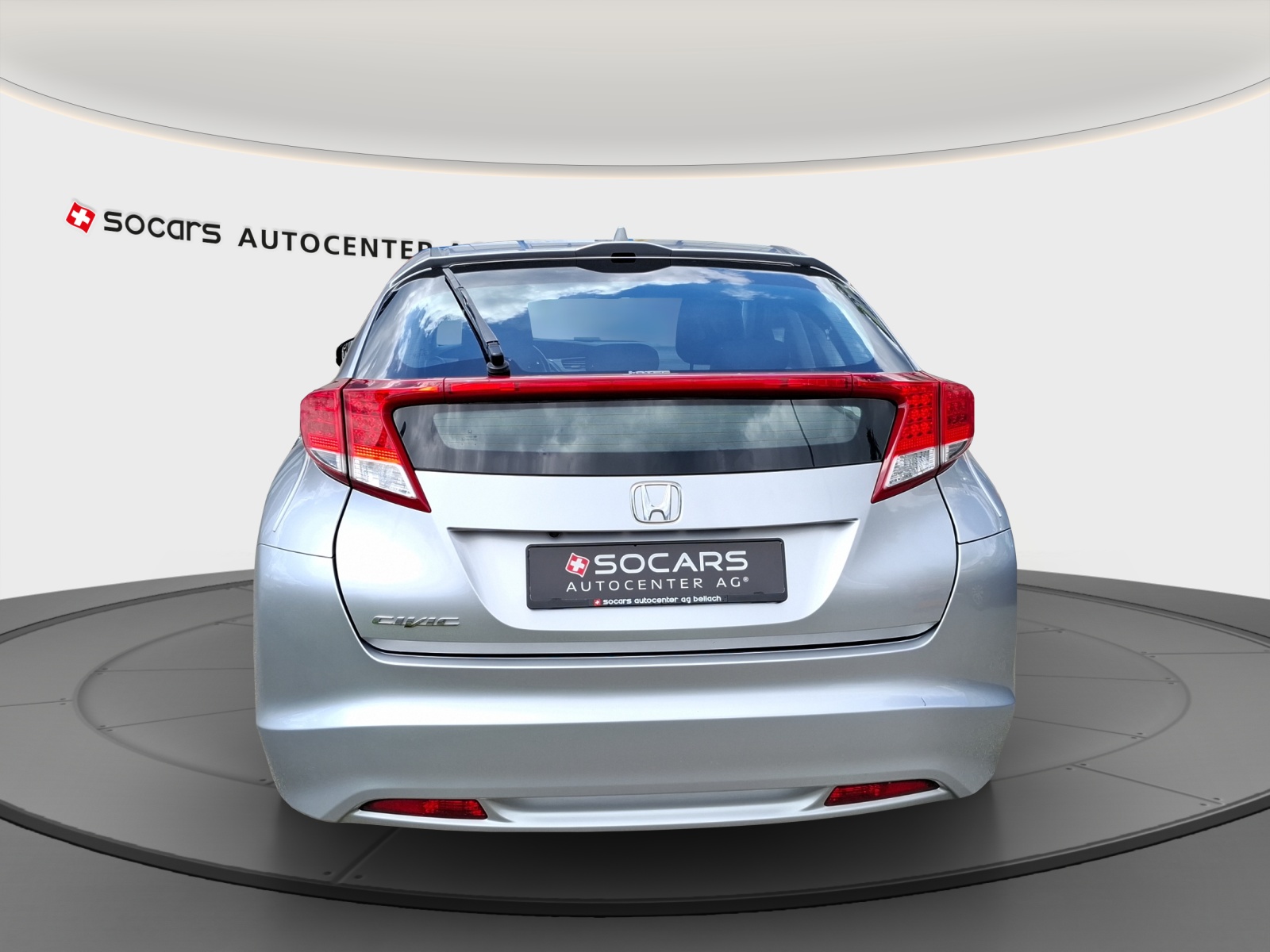 HONDA Civic 2.2i-DTEC Sport // Bremsen hinten komplett NEU vorne beläge NEU // 8-fach Aluminiumbereift-image-7