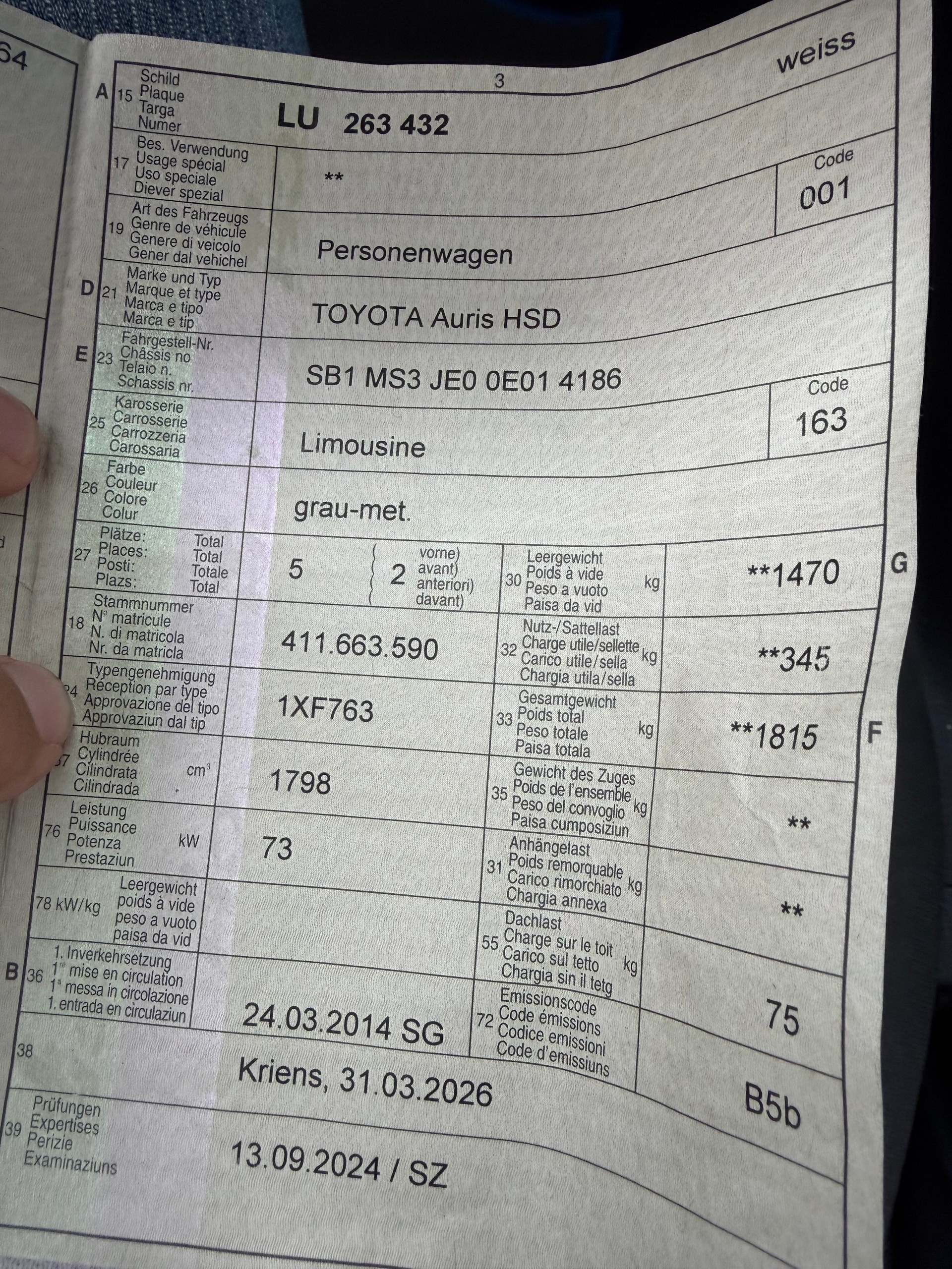 TOYOTA Auris 1.8 16V HSD Linea Sol-image-14