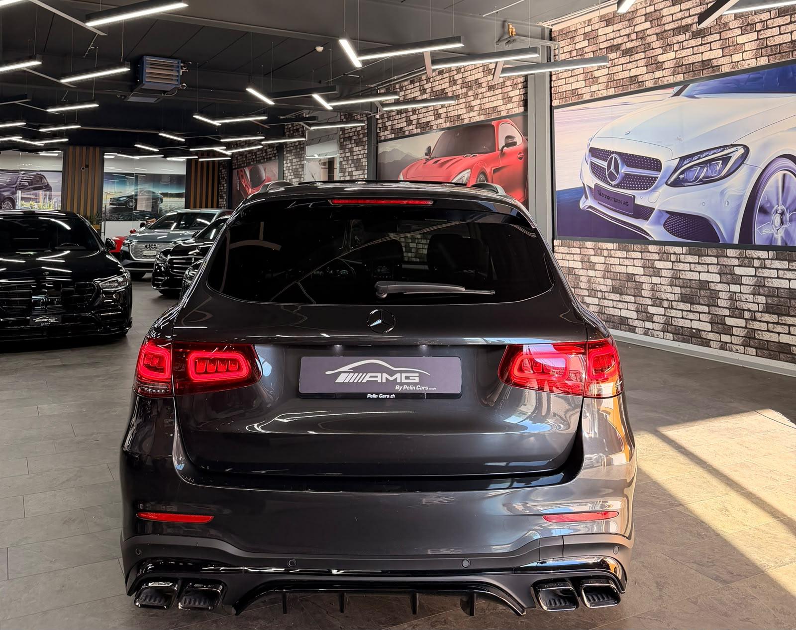 MERCEDES-BENZ GLC 300 AMG (GLC63 AMG Bodykit) Limited Dark Grey Performance 4Matic 9G-Tronic 2Jahre Garantie-image-7