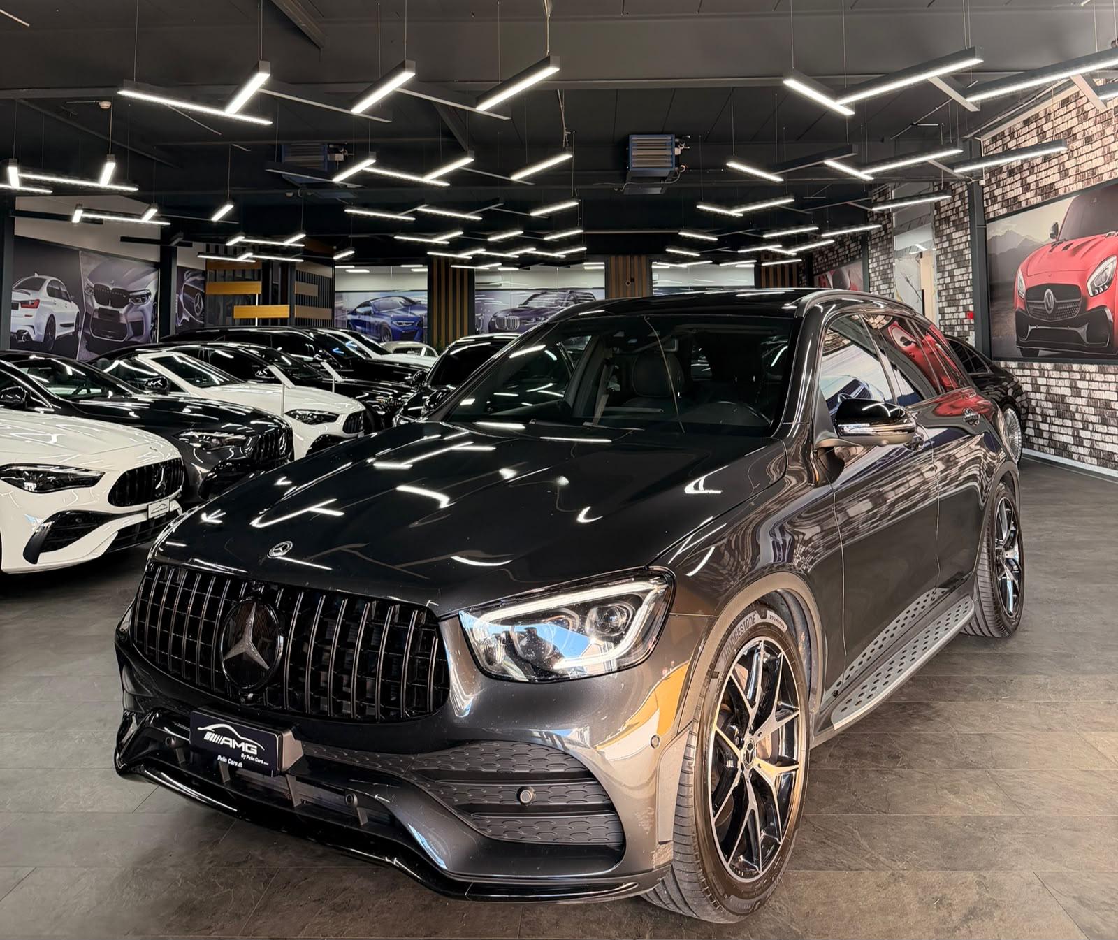 MERCEDES-BENZ GLC 300 AMG (GLC63 AMG Bodykit) Limited Dark Grey Performance 4Matic 9G-Tronic 2Jahre Garantie-image-2