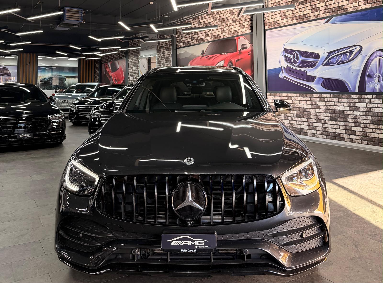 MERCEDES-BENZ GLC 300 AMG (GLC63 AMG Bodykit) Limited Dark Grey Performance 4Matic 9G-Tronic 2Jahre Garantie-image-4