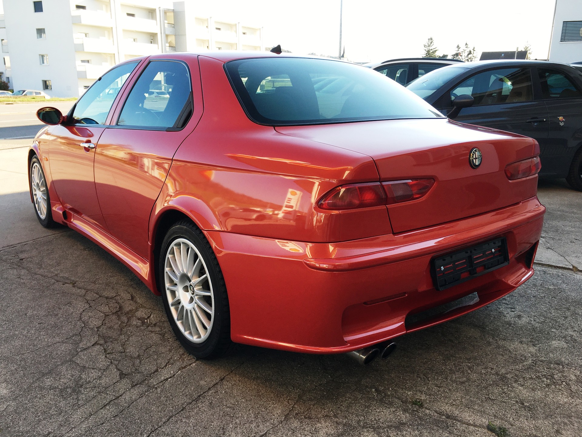 ALFA ROMEO 156 3.2 V6 GTA rosso miro, de 2ème main! Seulement 98'000Kms! Parfait état ! Cllector...-image-2