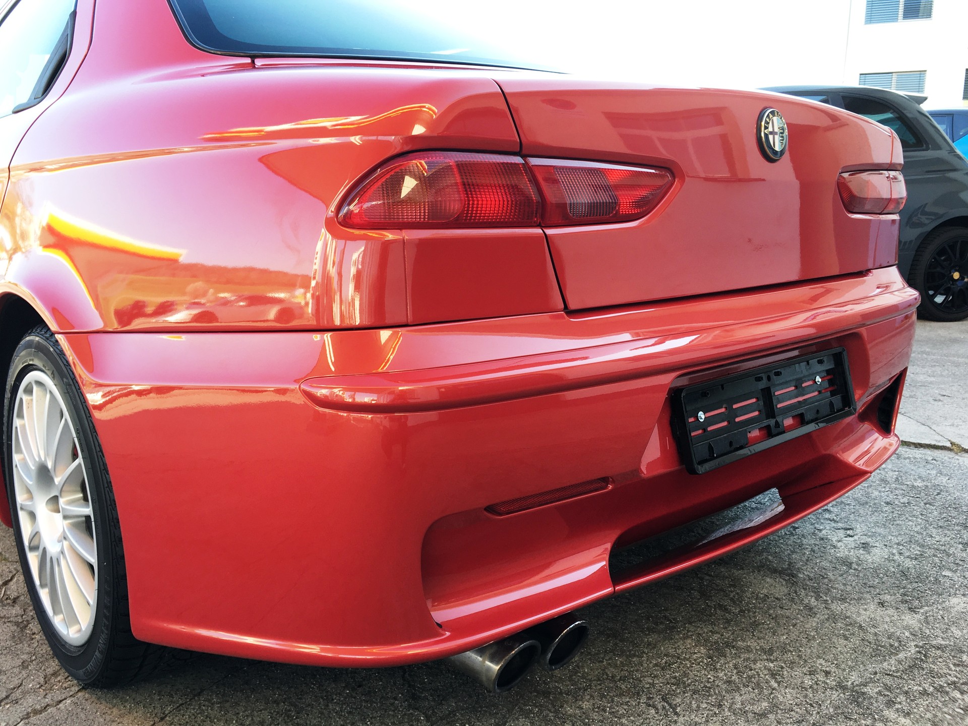 ALFA ROMEO 156 3.2 V6 GTA rosso miro, de 2ème main! Seulement 98'000Kms! Parfait état ! Cllector...-image-4