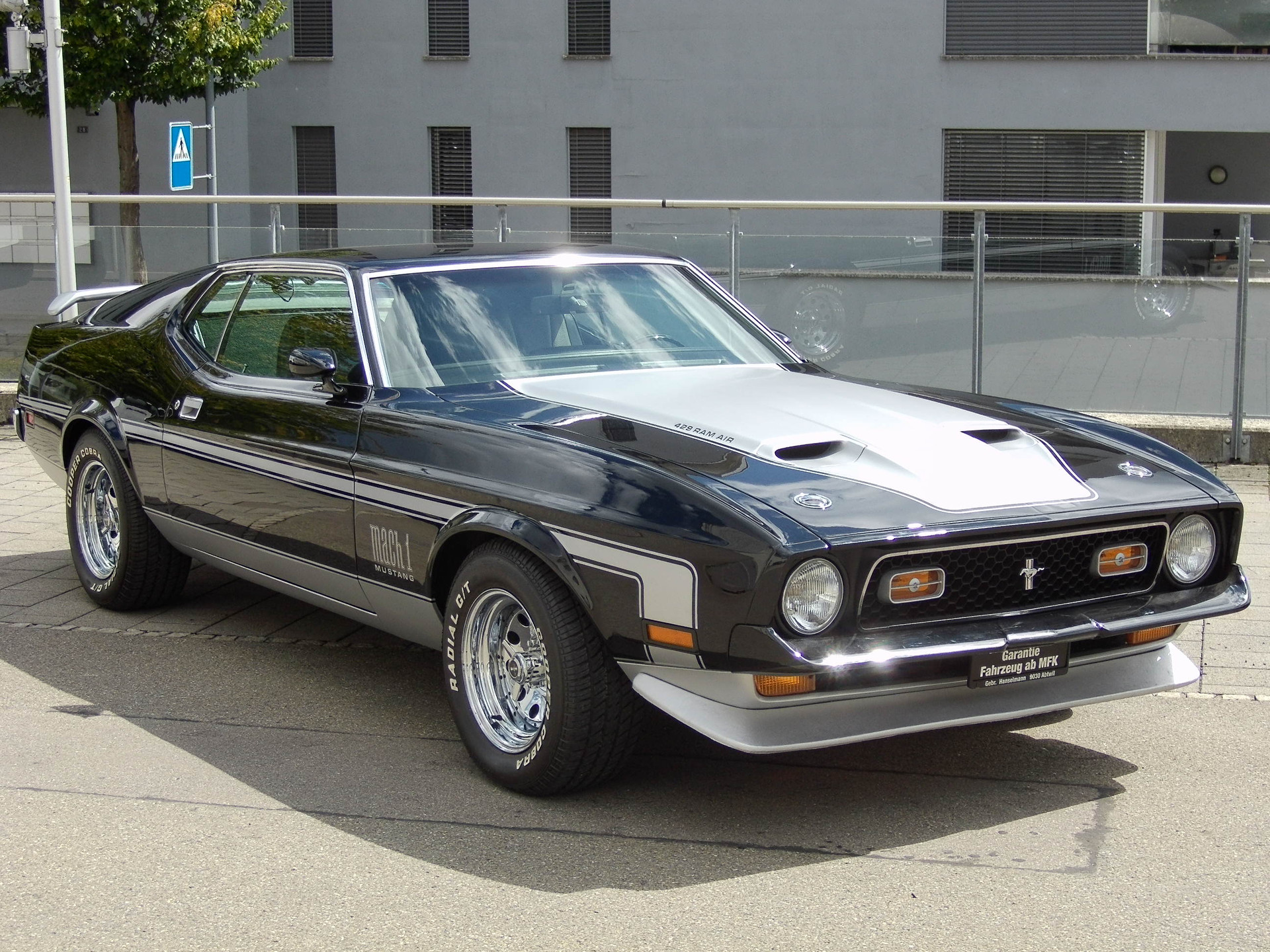 FORD Originaler Ford Mustang Mach1 429, 7.0 Liter V8 mit Marti Report, dazu das Originale Serviceheft-image-0