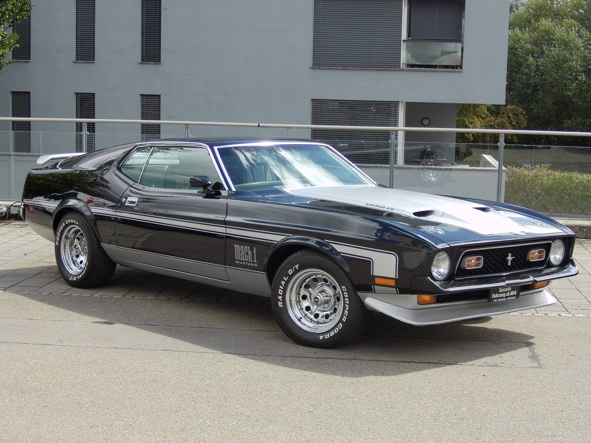 FORD Originaler Ford Mustang Mach1 429, 7.0 Liter V8 mit Marti Report, dazu das Originale Serviceheft-image-3
