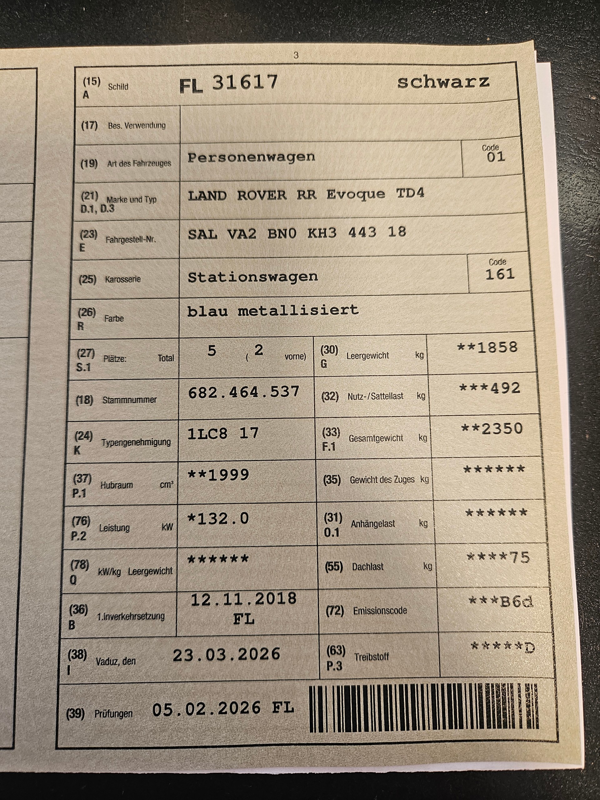 LAND ROVER Range Rover Evoque 2.0 TD4 SE Dynamic AT9 *AB MFK + Service*DPF 03.26 ersetzt*-image-7