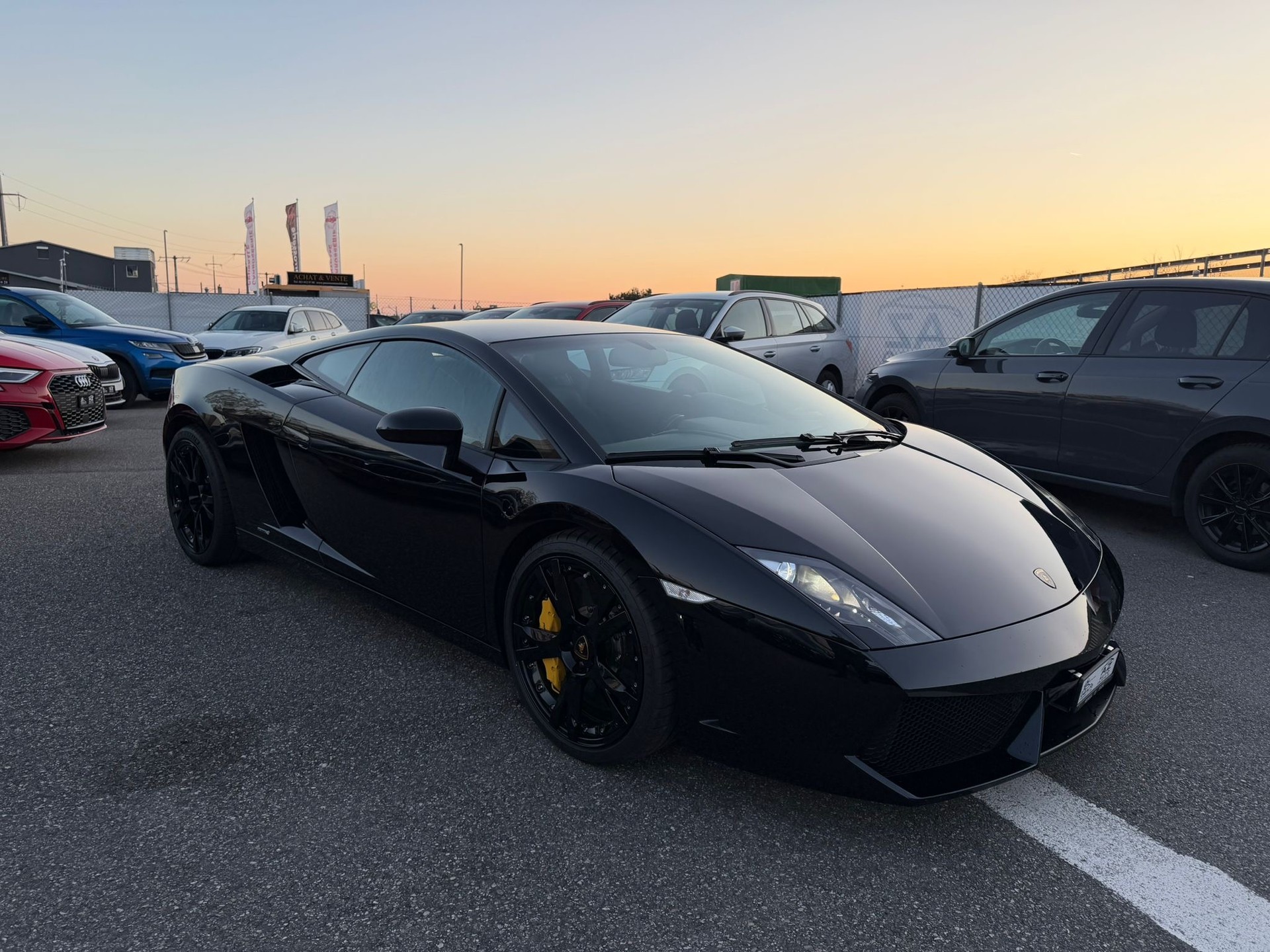 LAMBORGHINI 140 Gallardo LP560-4 Coupé E-Gear FULL BLACK garantie 2 ans-image-7