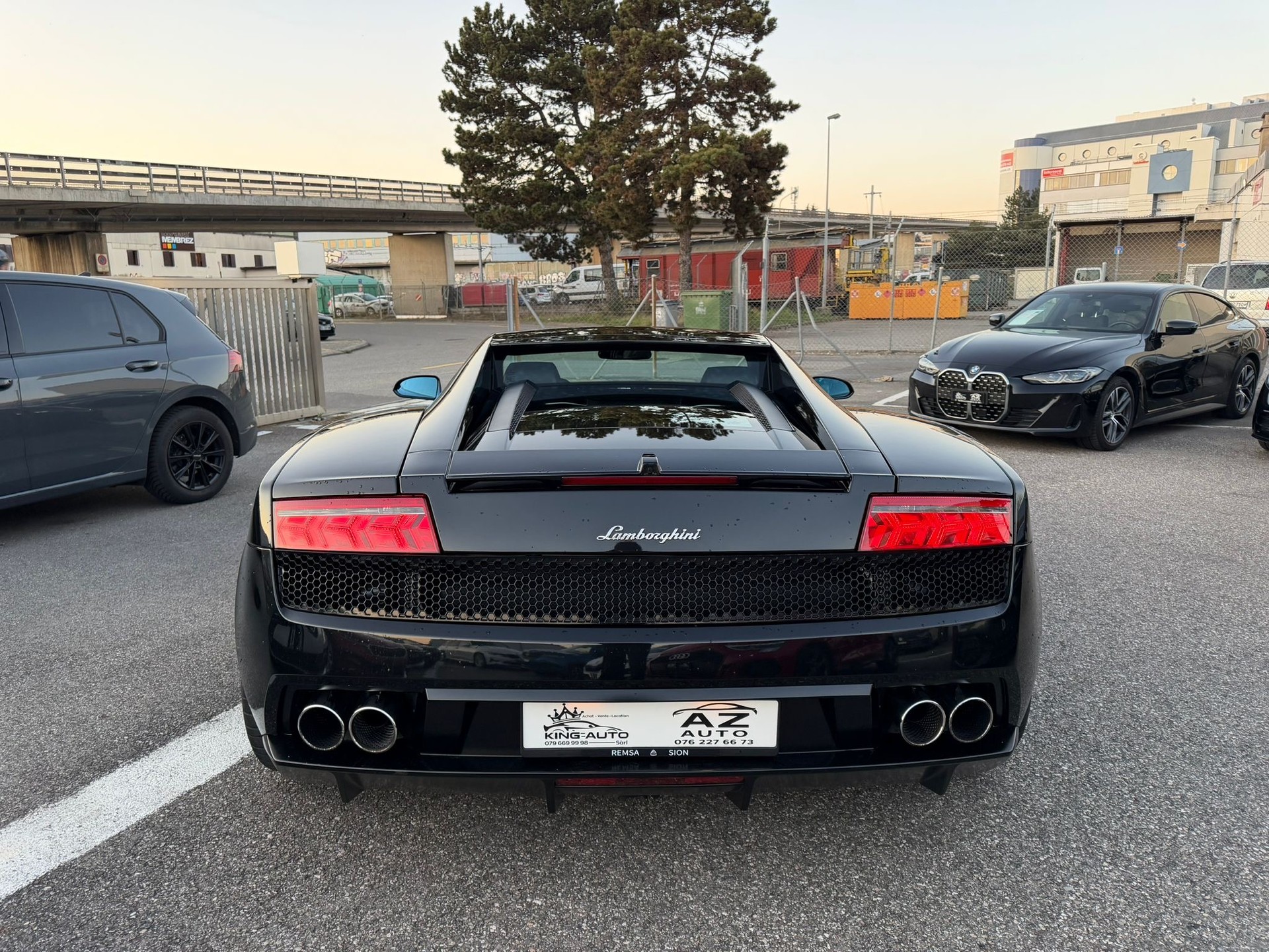 LAMBORGHINI 140 Gallardo LP560-4 Coupé E-Gear FULL BLACK garantie 2 ans-image-4