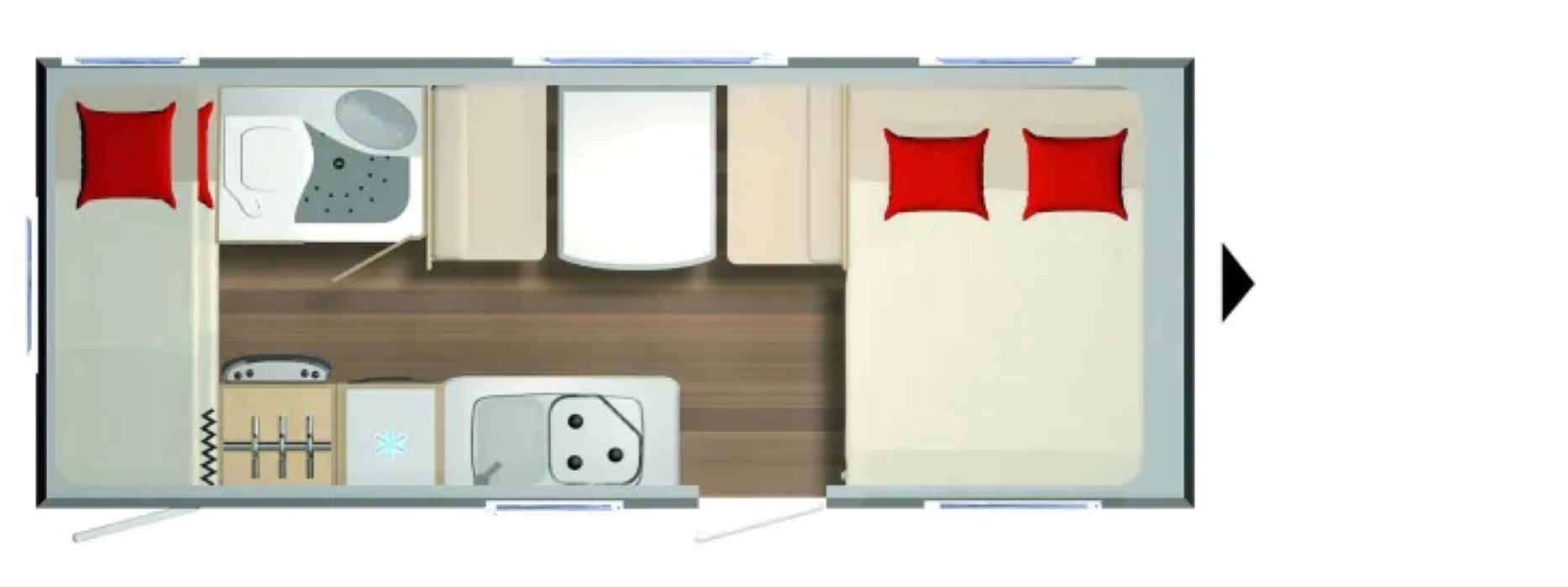BÜRSTNER Premio 495 TK -- Stockbett -- Markise & SET -- Luftvorzelt-image-28