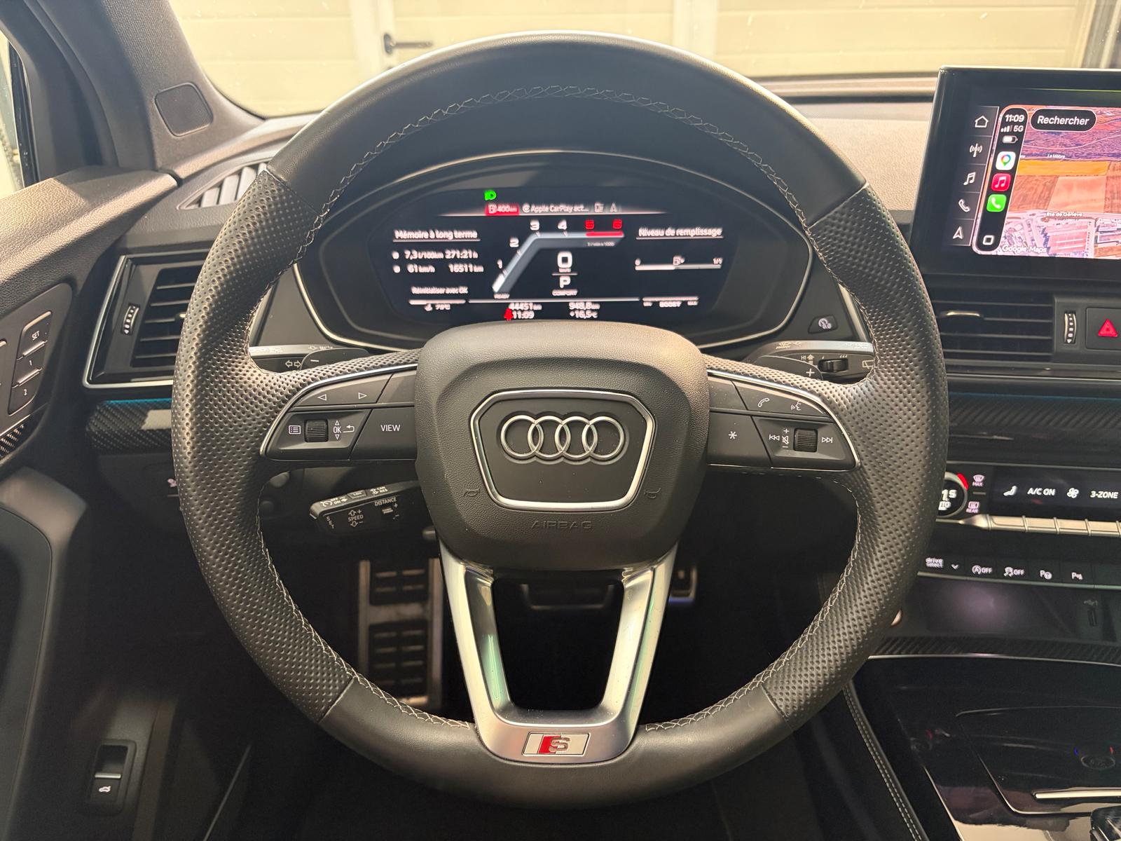 AUDI SQ5 Sportback TDI quattro tiptronic - Attelage AHK - Caméra 360 - Adaptative air suspension - Quattro différentiel sport-image-18