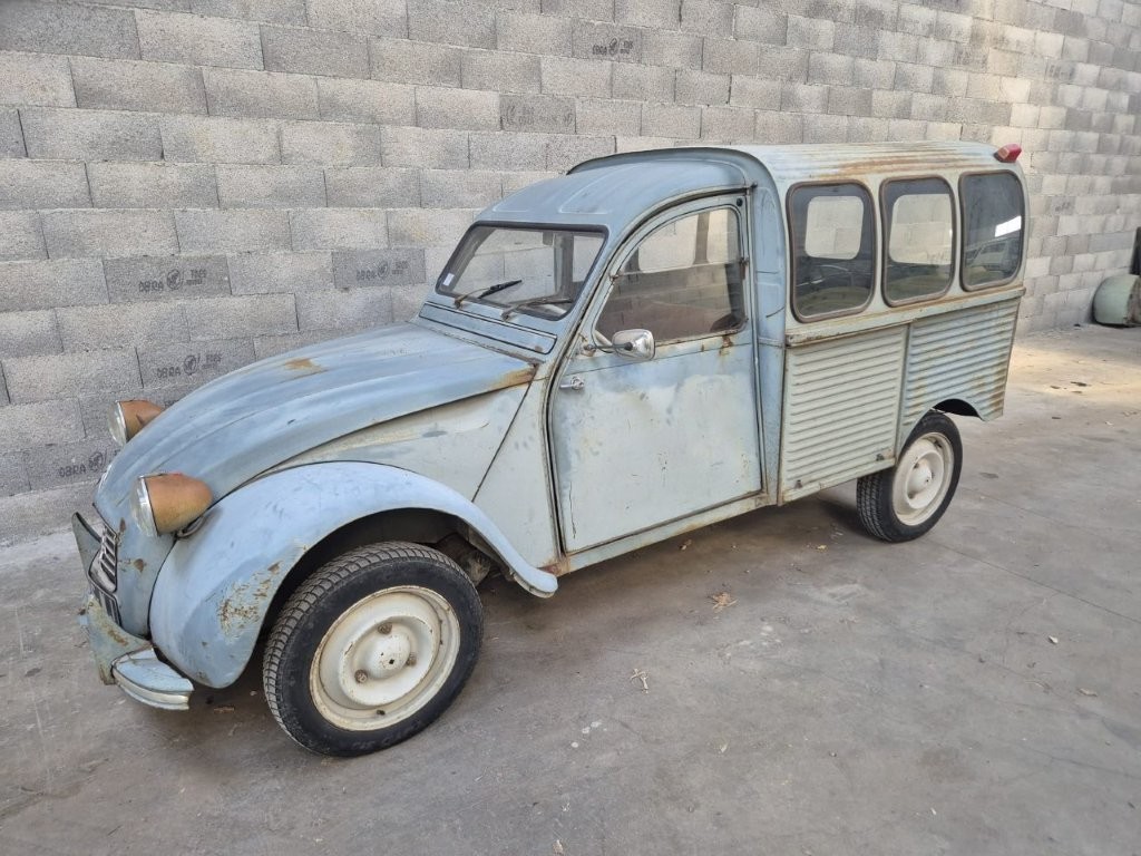 CITROEN Fourgonette AZU / 2CV Kasten-image-15