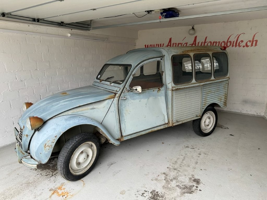 CITROEN Fourgonette AZU / 2CV Kasten-image-12