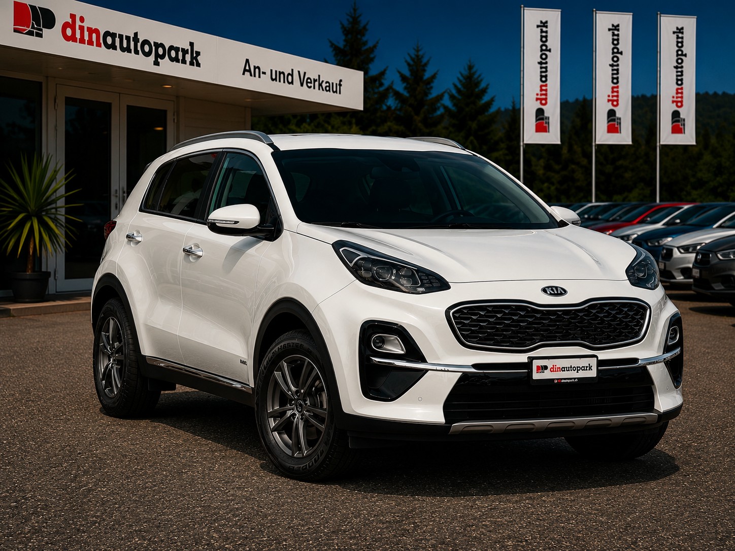 KIA Sportage 1.6CRDi Mild Hybrid Power 2020 4WD Automat * CH-Fahrzeug * Frisch ab MFK * TOP Zustand * inkl. 1 Jahr Garanite *-image-2