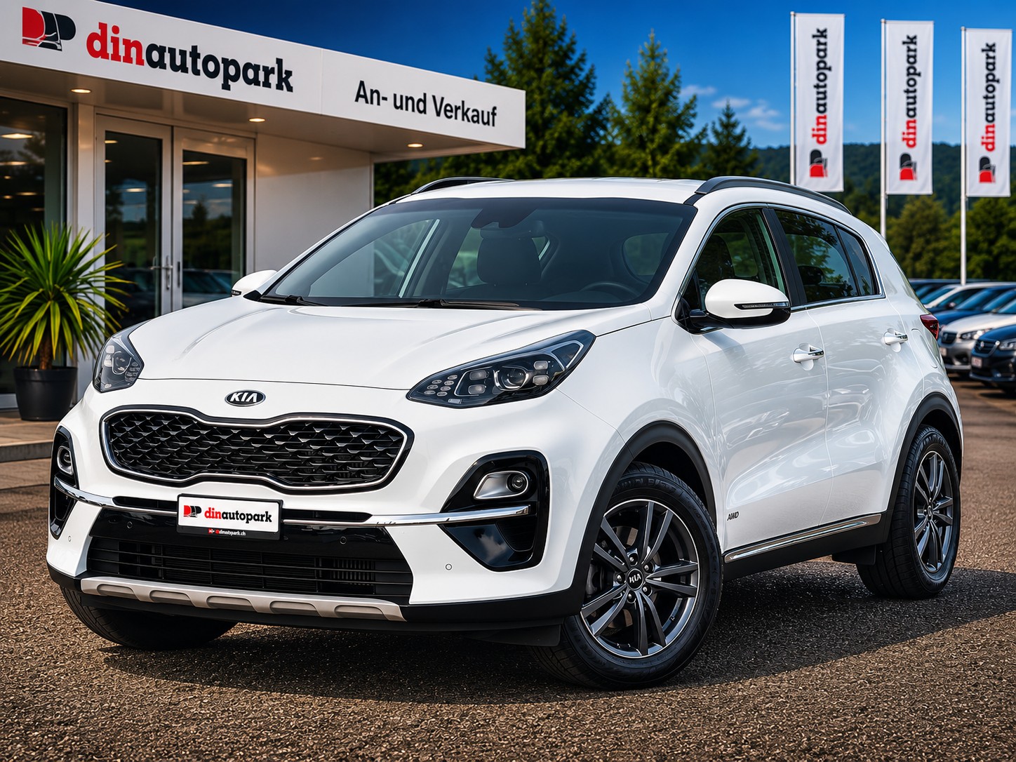 KIA Sportage 1.6CRDi Mild Hybrid Power 2020 4WD Automat * CH-Fahrzeug * Frisch ab MFK * TOP Zustand * inkl. 1 Jahr Garanite *-image-0
