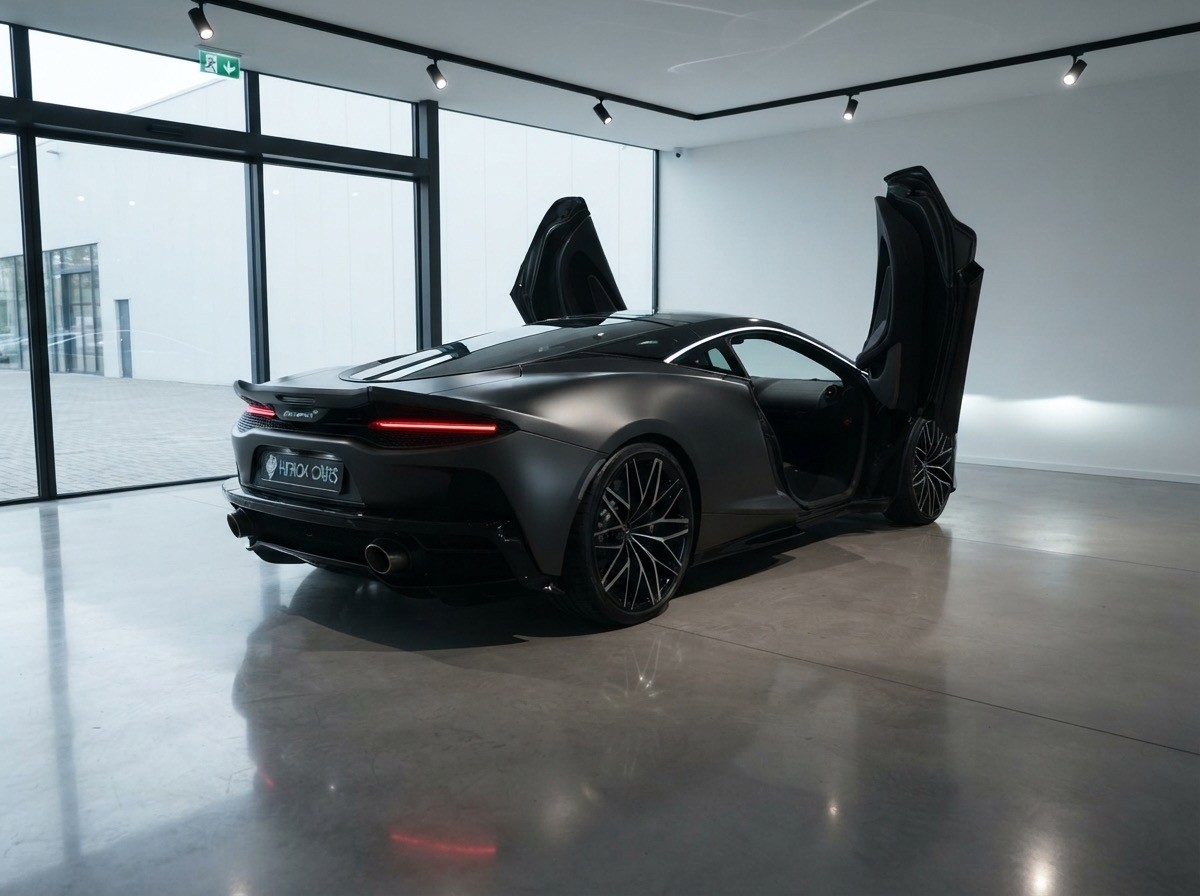 McLAREN GT Grey Matt / Komplett Matt PPF foliert / Inkl. Garantie-showroom-element-2