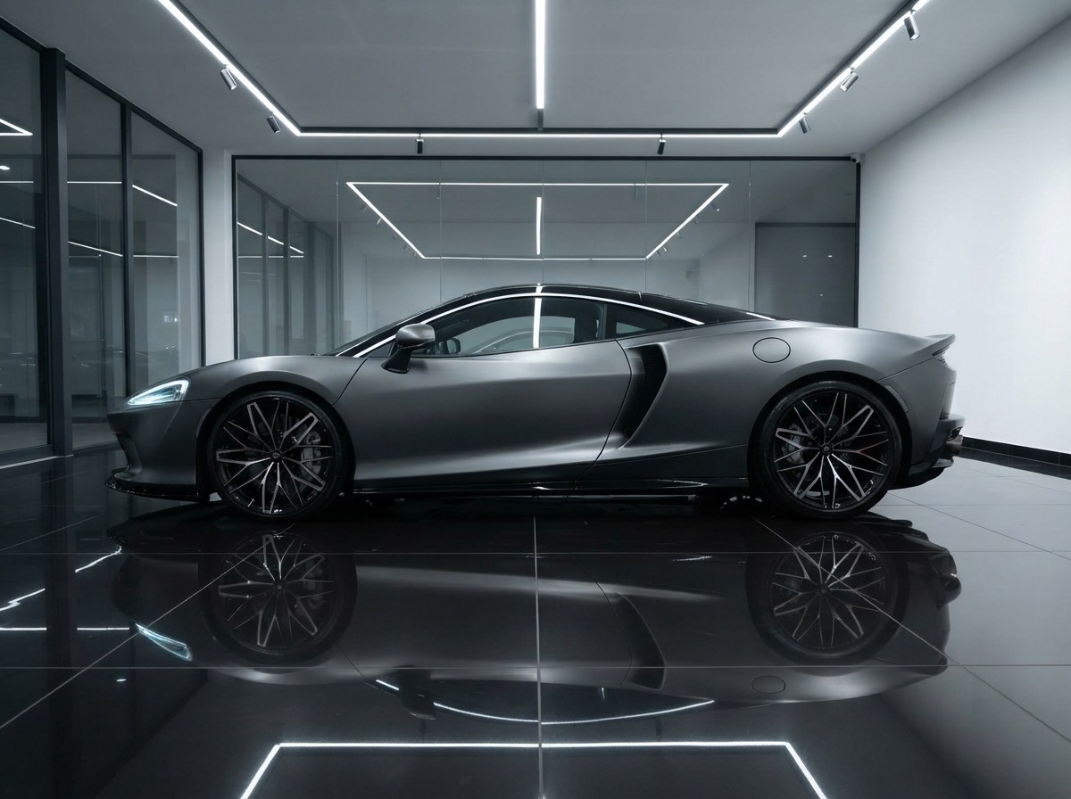 McLAREN GT Grey Matt / Komplett Matt PPF foliert / Inkl. Garantie-image-2