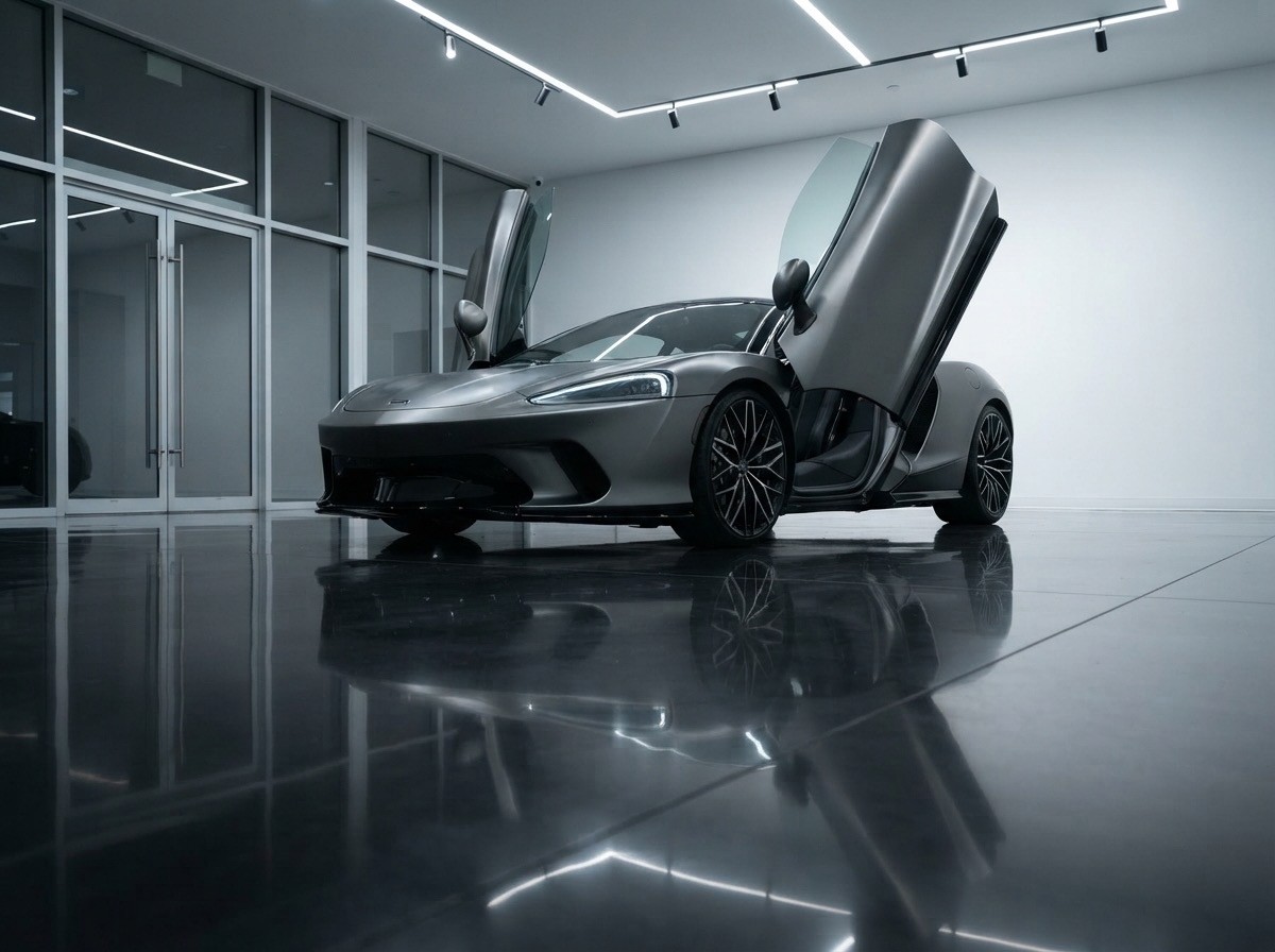 McLAREN GT Grey Matt / Komplett Matt PPF foliert / Inkl. Garantie-image-0
