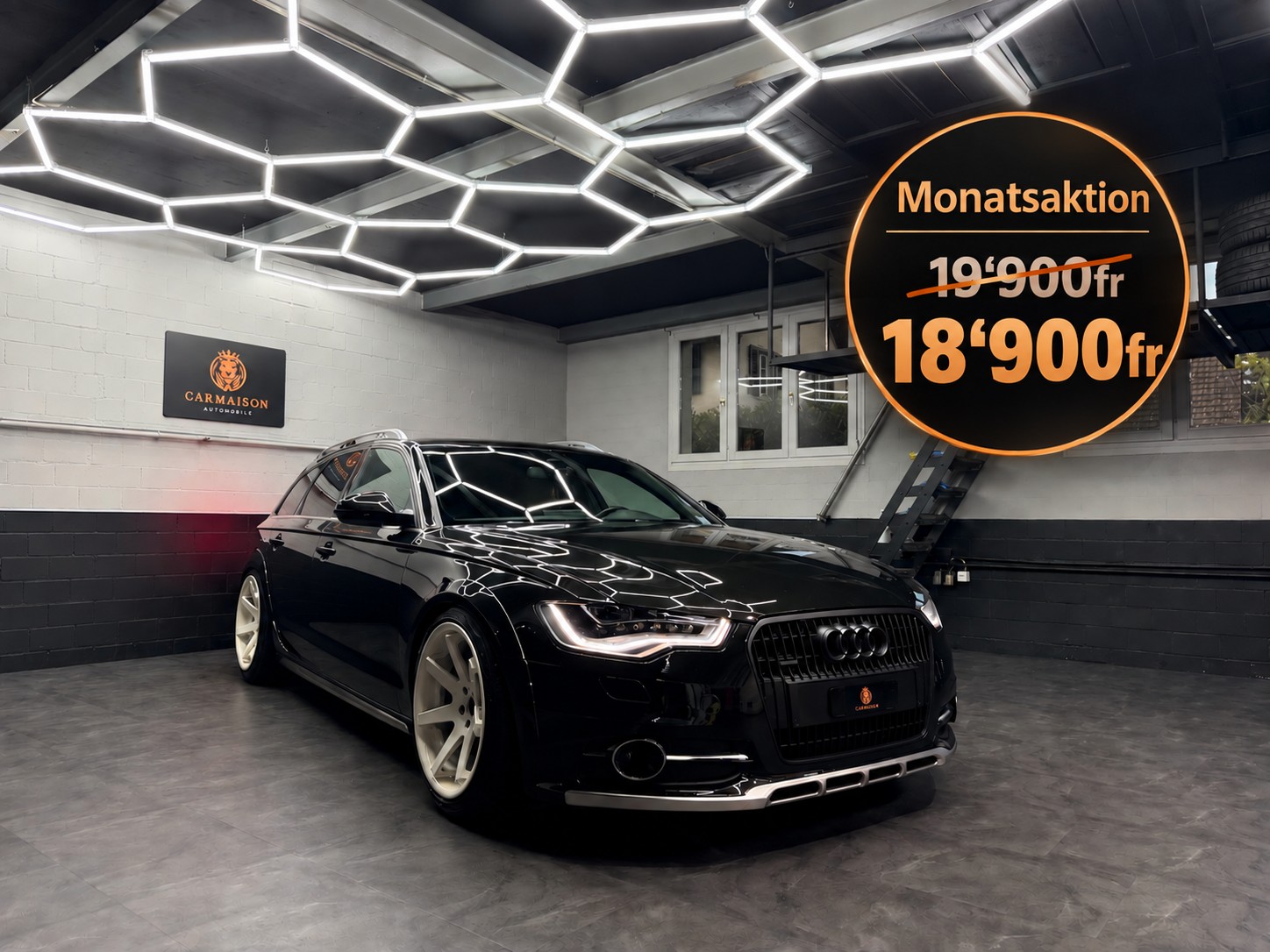 AUDI A6 allroad 3.0 BiTDI V6 quattro | CH-Auto | ACC | Rückfahrkamera | Ferrada Wheels | Anhängerkupplung-image-0