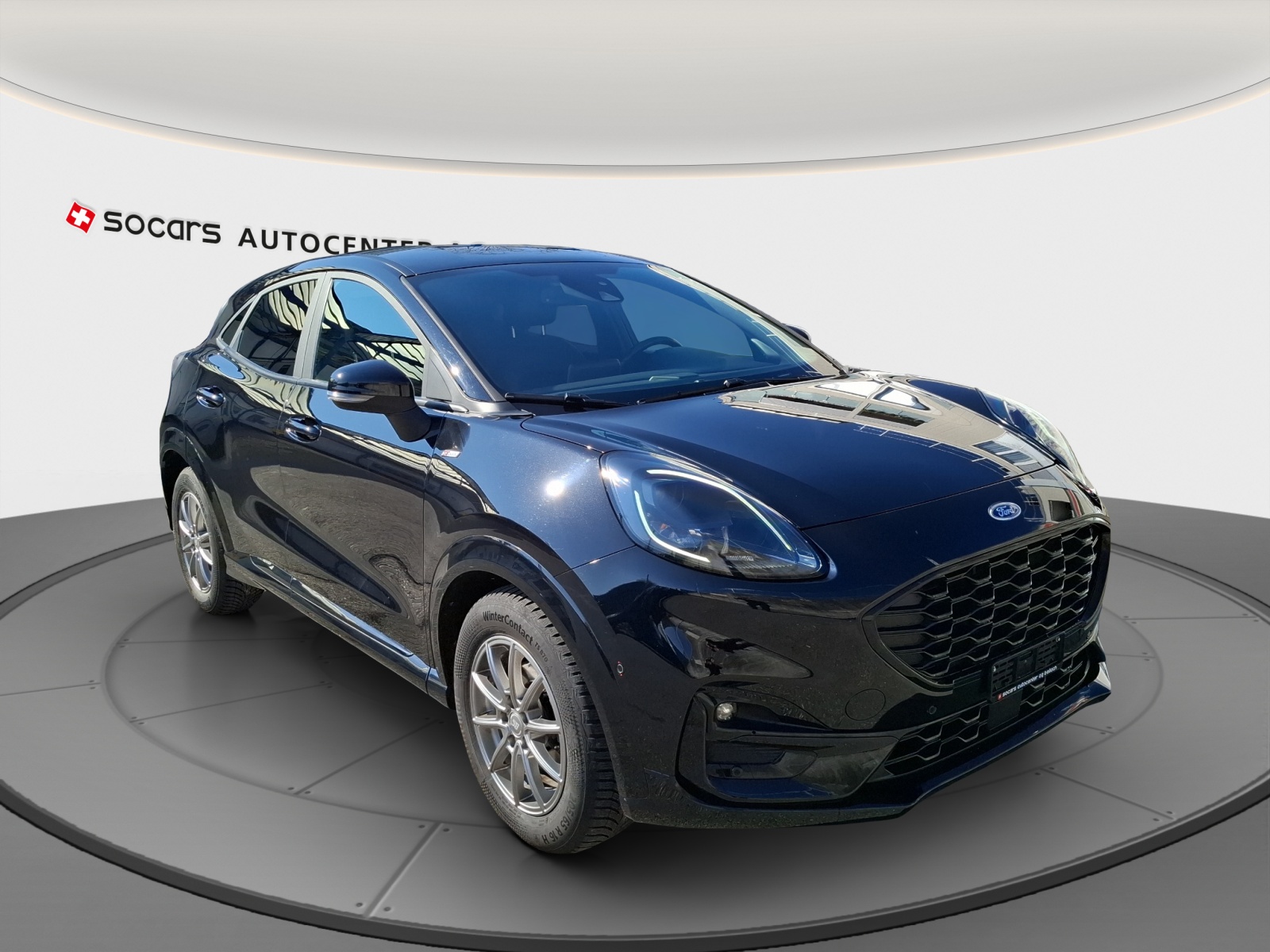 FORD Puma 1.0 MHEV ST-Line X Automat// CH Fahrzeug // 8-fach Aluminiumbereift-image-3