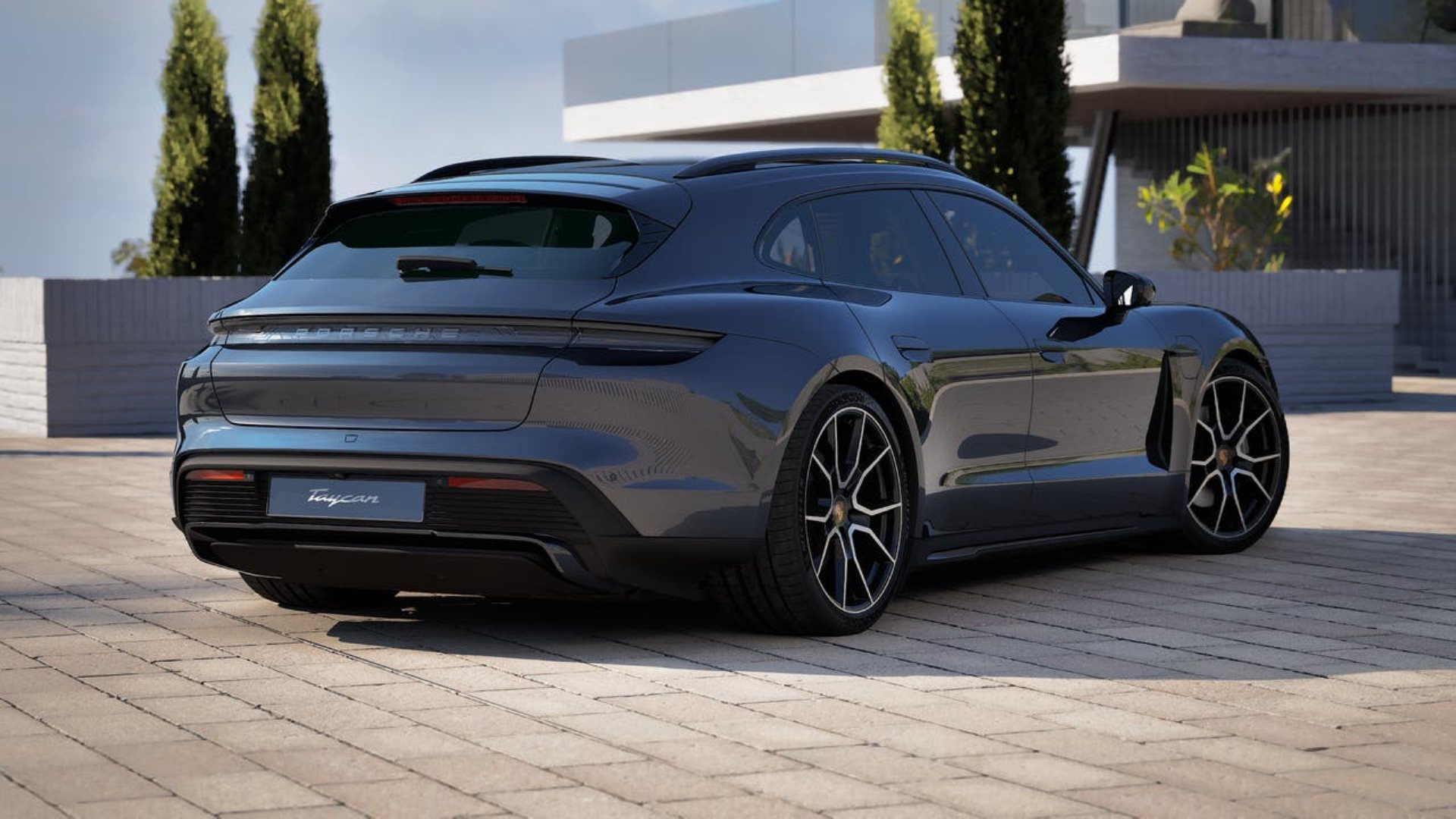 PORSCHE Taycan 4S Sport Turismo Black Edition-image-8