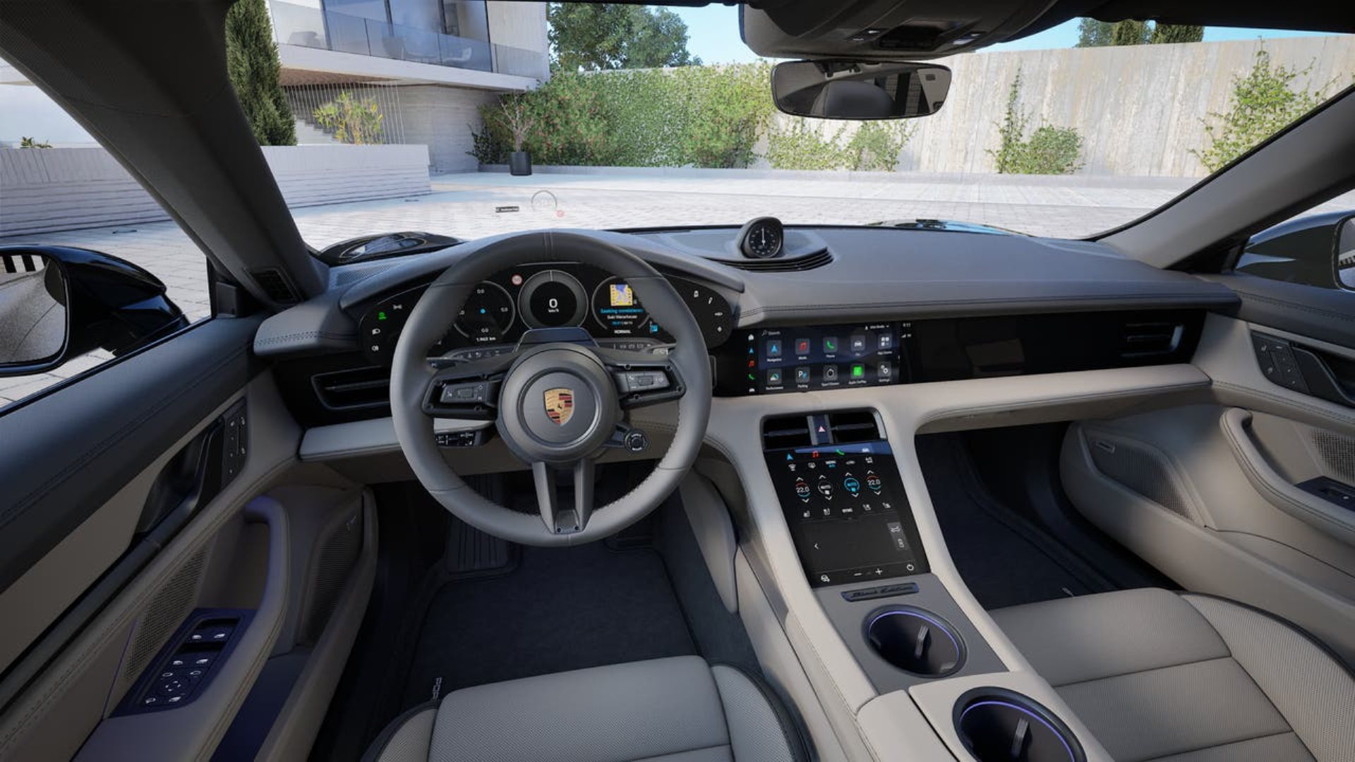 PORSCHE Taycan 4S Sport Turismo Black Edition-image-10