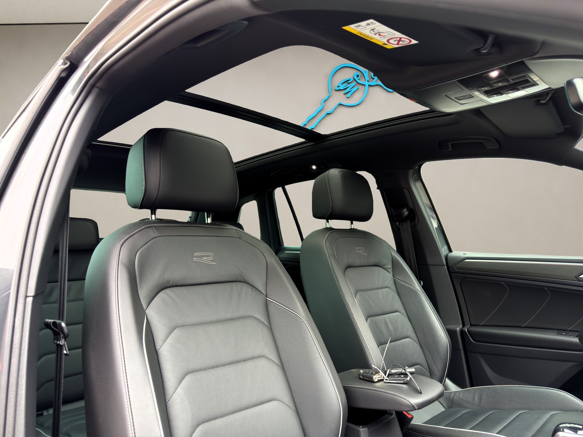 VW Tiguan 2.0 TDI R-Line ❗ Leder ❗SCR Selection 4Motion DSG-image-10