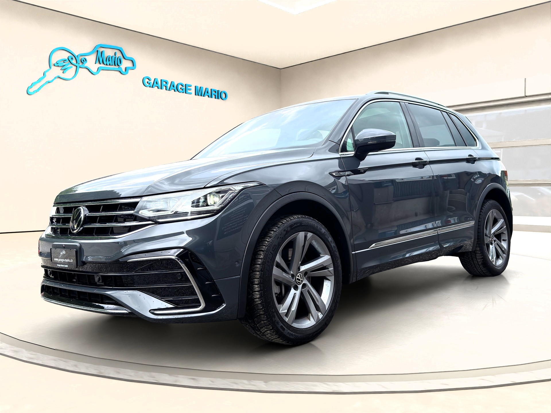 VW Tiguan 2.0 TDI R-Line ❗ Leder ❗SCR Selection 4Motion DSG-image-2