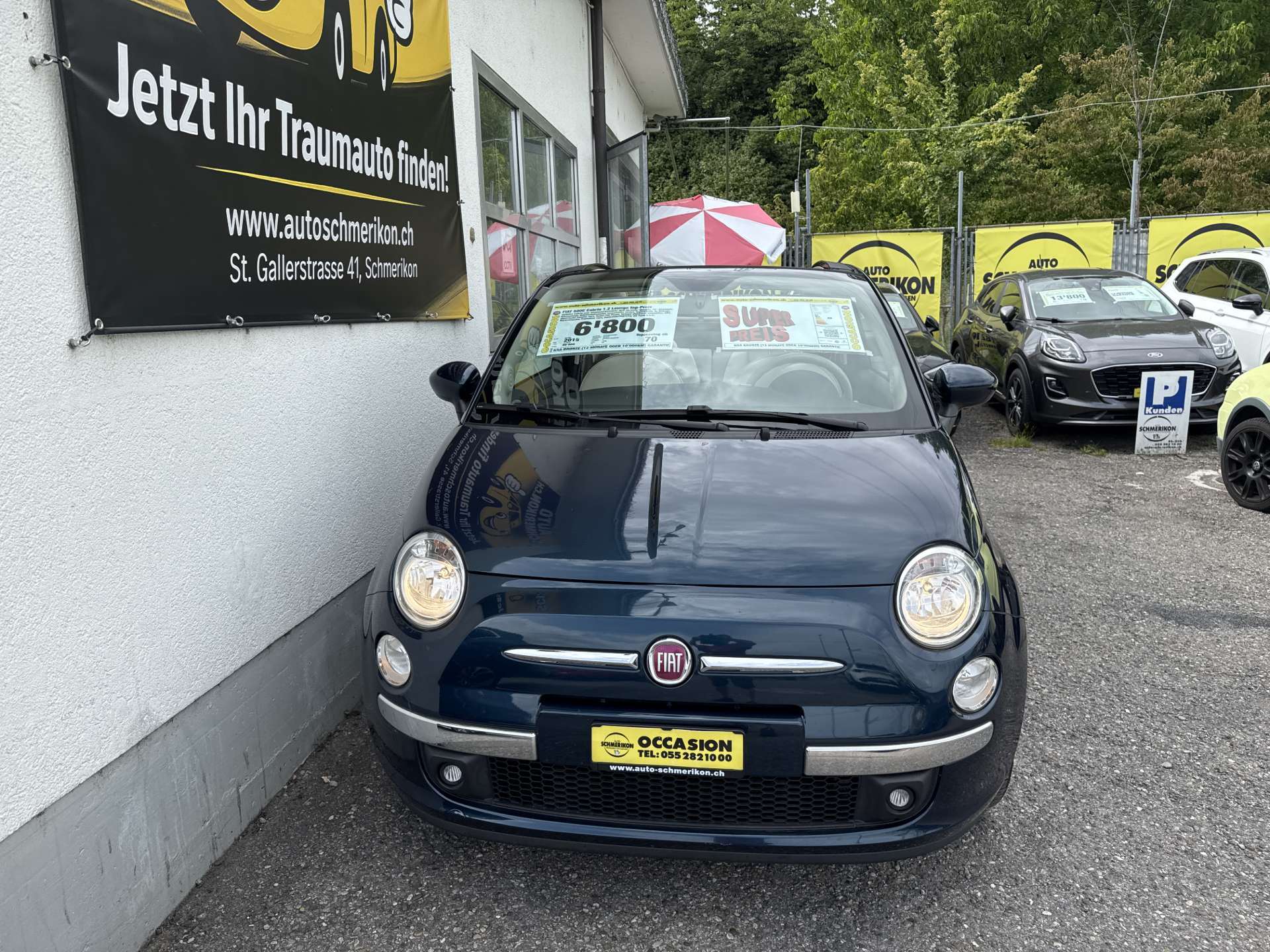 FIAT 500C Cabrio 1.2 Lounge Top-Preis-image-14