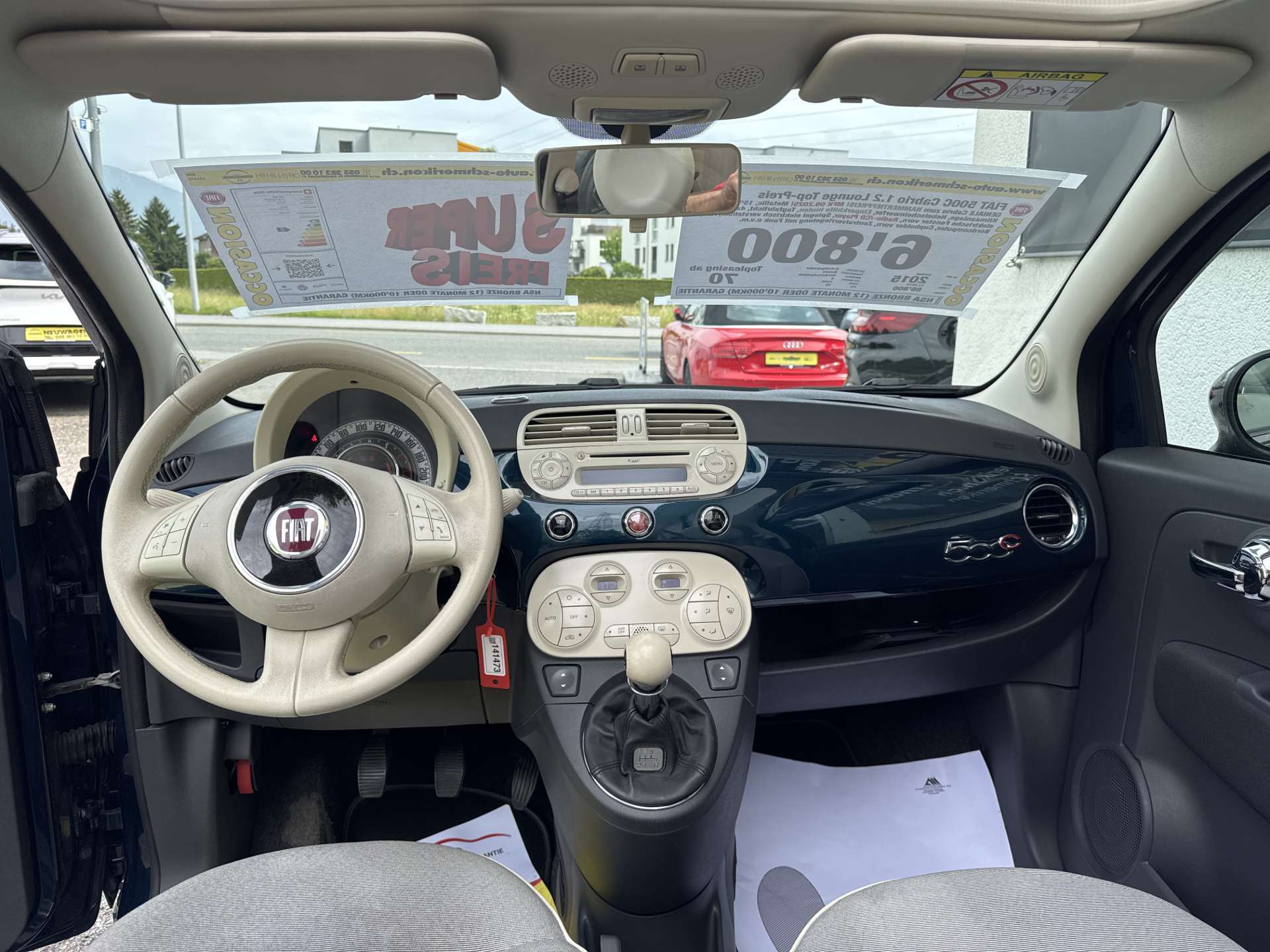 FIAT 500C Cabrio 1.2 Lounge Top-Preis-image-5