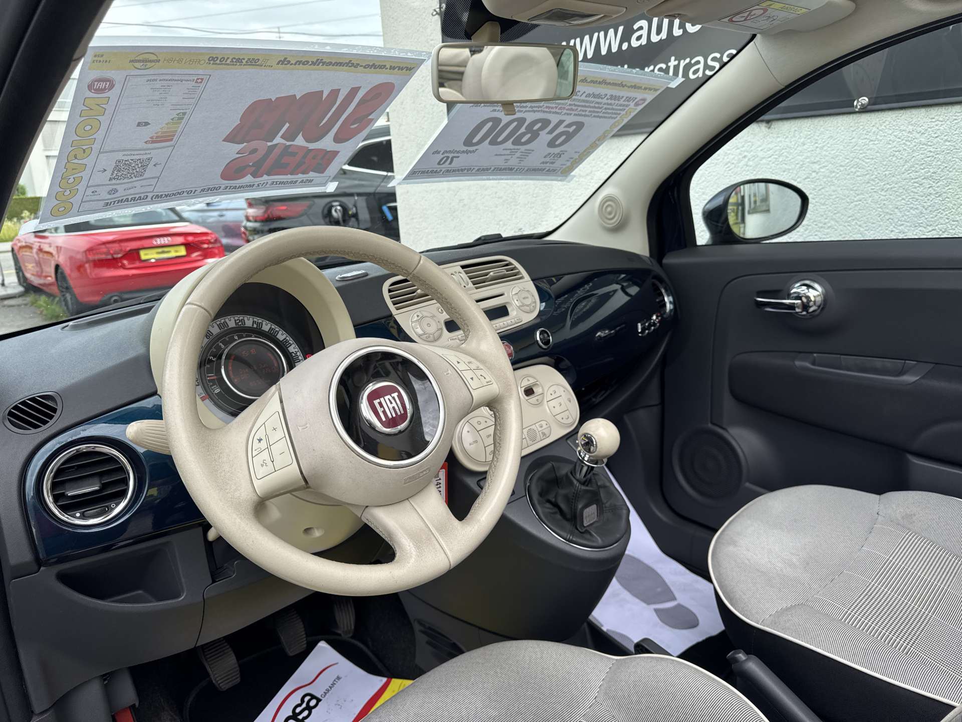 FIAT 500C Cabrio 1.2 Lounge Top-Preis-image-1