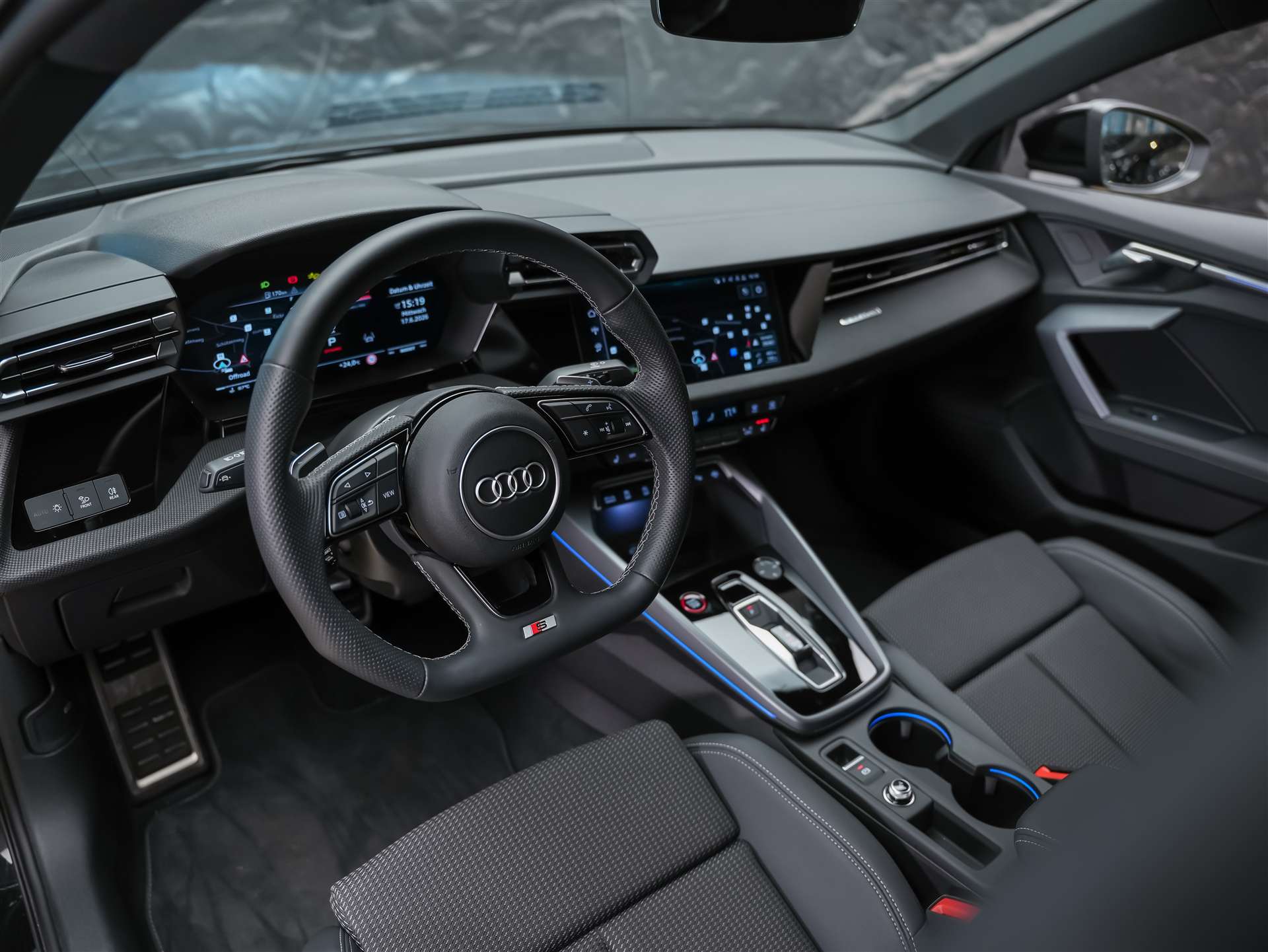 AUDI S3 Limousine 2.0 TFSI quattro S-Tronic *Facelift*Kamera*19" Felgen*ACC*-image-8