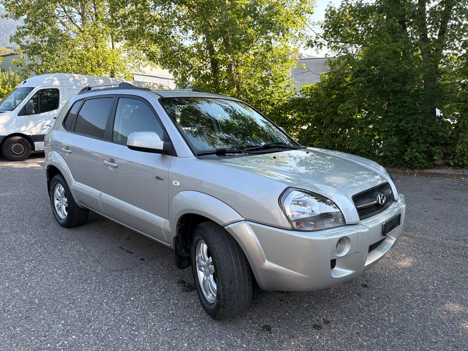 HYUNDAI Tucson 2.7 V6 Premium 4WD ** Voll-Leder ** Klima-auto ** Tempomat ** Sitzheizung ** Frisch Ab MFK-image-5