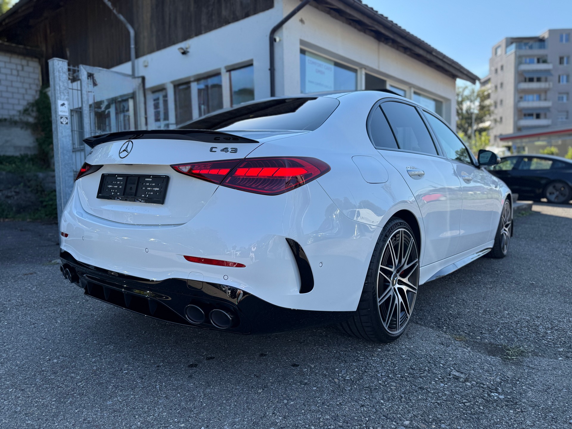 MERCEDES-BENZ C 43 AMG 4 Matic Executive Edition*Panoramadach*Carbon*MANUFAKTUR opalithweiss-image-4