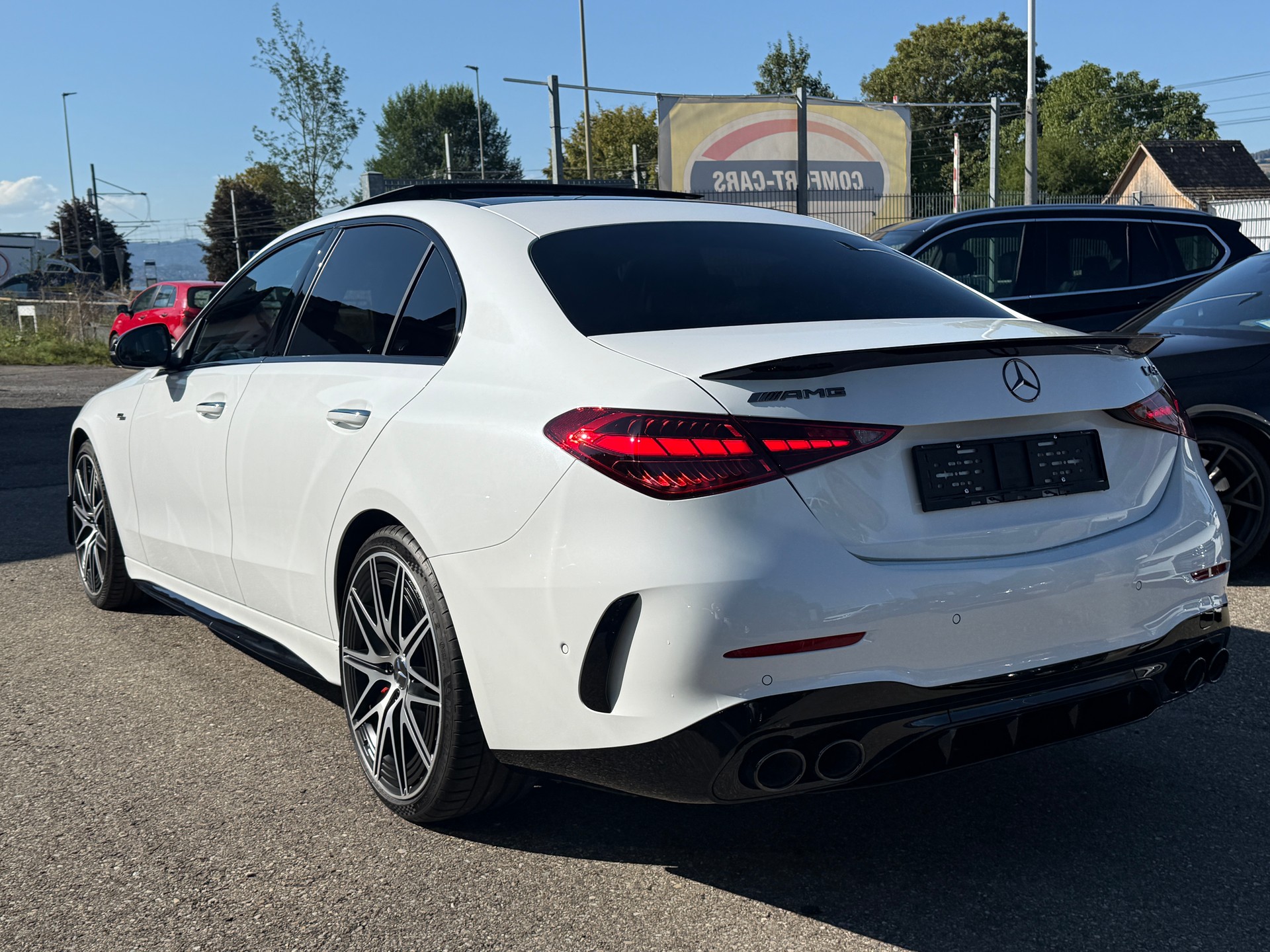 MERCEDES-BENZ C 43 AMG 4 Matic Executive Edition*Panoramadach*Carbon*MANUFAKTUR opalithweiss-showroom-element-2