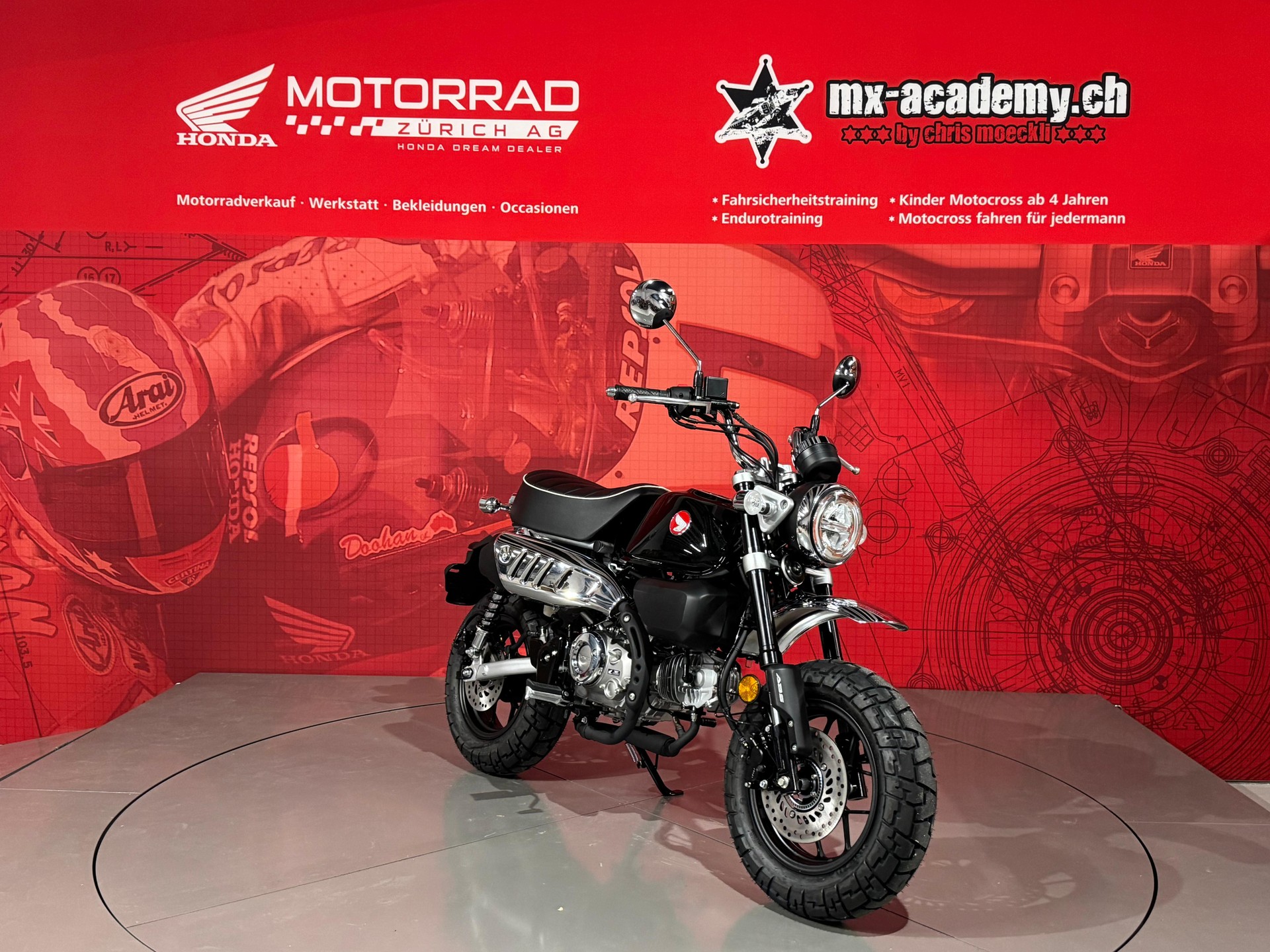 HONDA Z 125 Monkey *Neufahrzeug**Black*-image-6