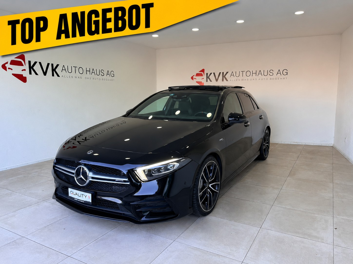 MERCEDES-BENZ A 35 AMG 4Matic Speedshift *CH Fahrzeug*Vollaustattung*-image-0