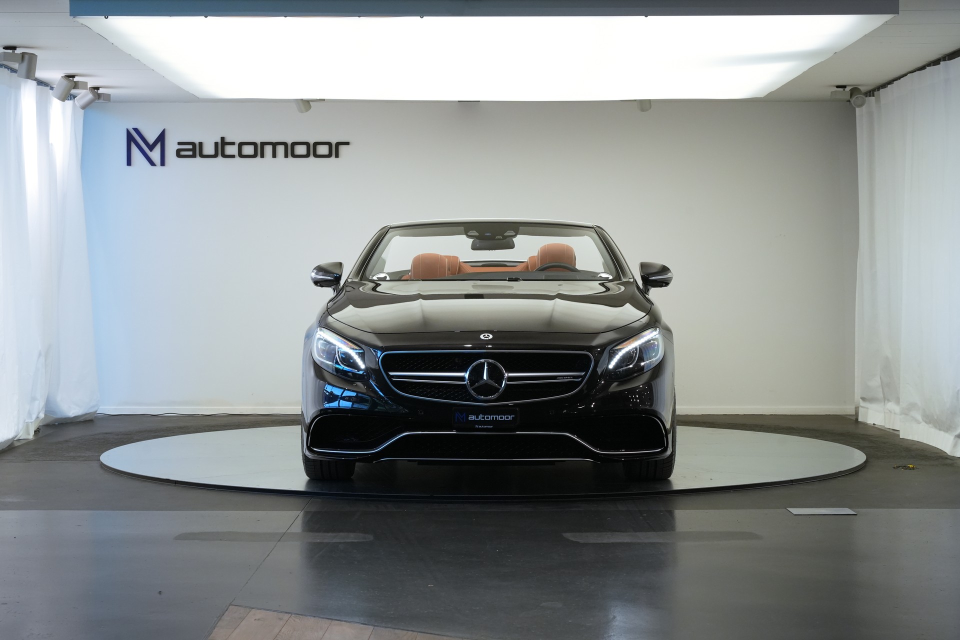 MERCEDES-BENZ S 63 AMG Cabriolet 4Matic Speedshift MCT *CH-Fahrzeug* *Designo Mokkaschwarz* *Swarowski*-image-1