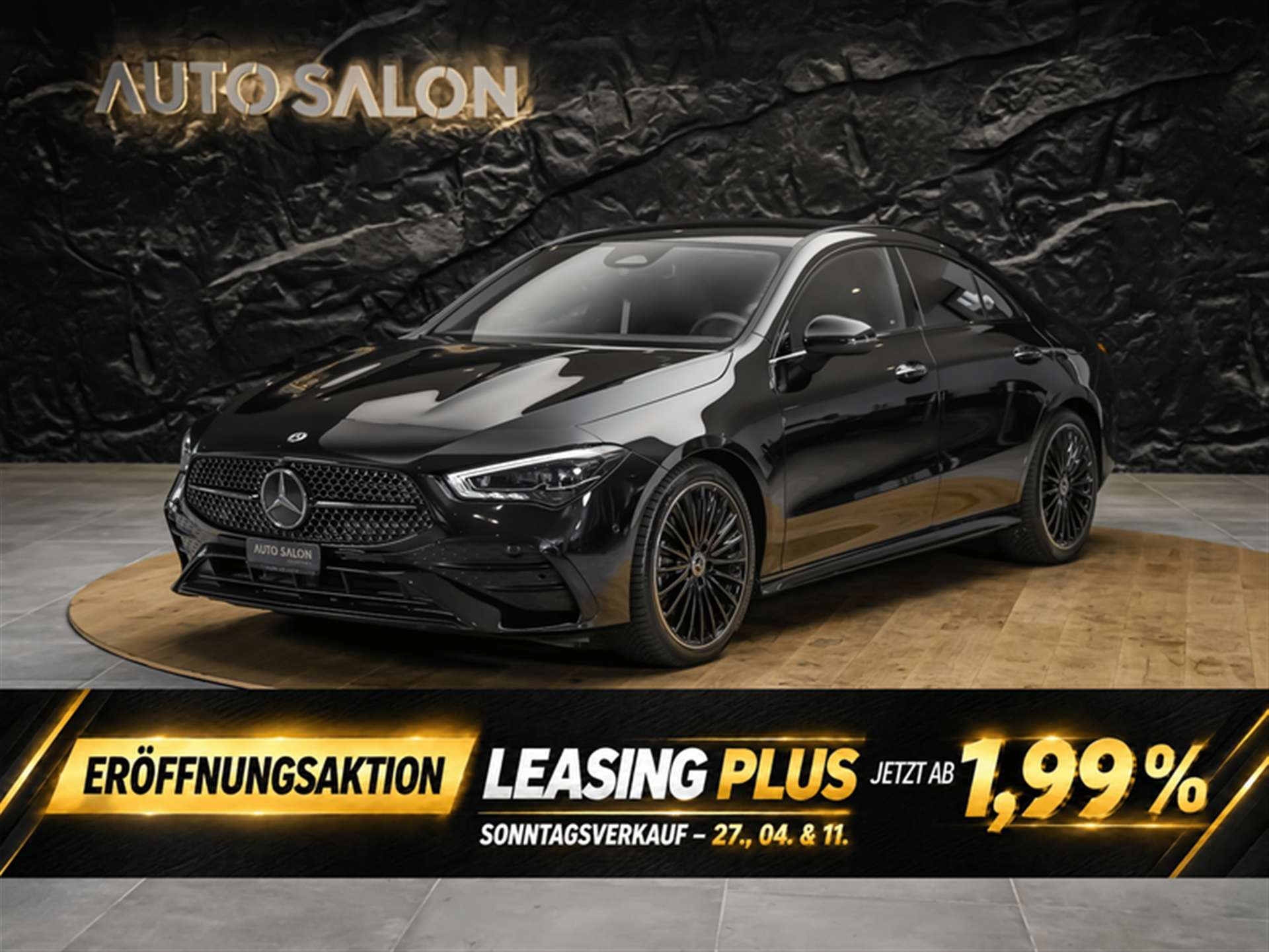 MERCEDES-BENZ CLA 200 d AMG Night Edition *ALL BLACK*Facelift*Ambientebeleuchtung*-image-0