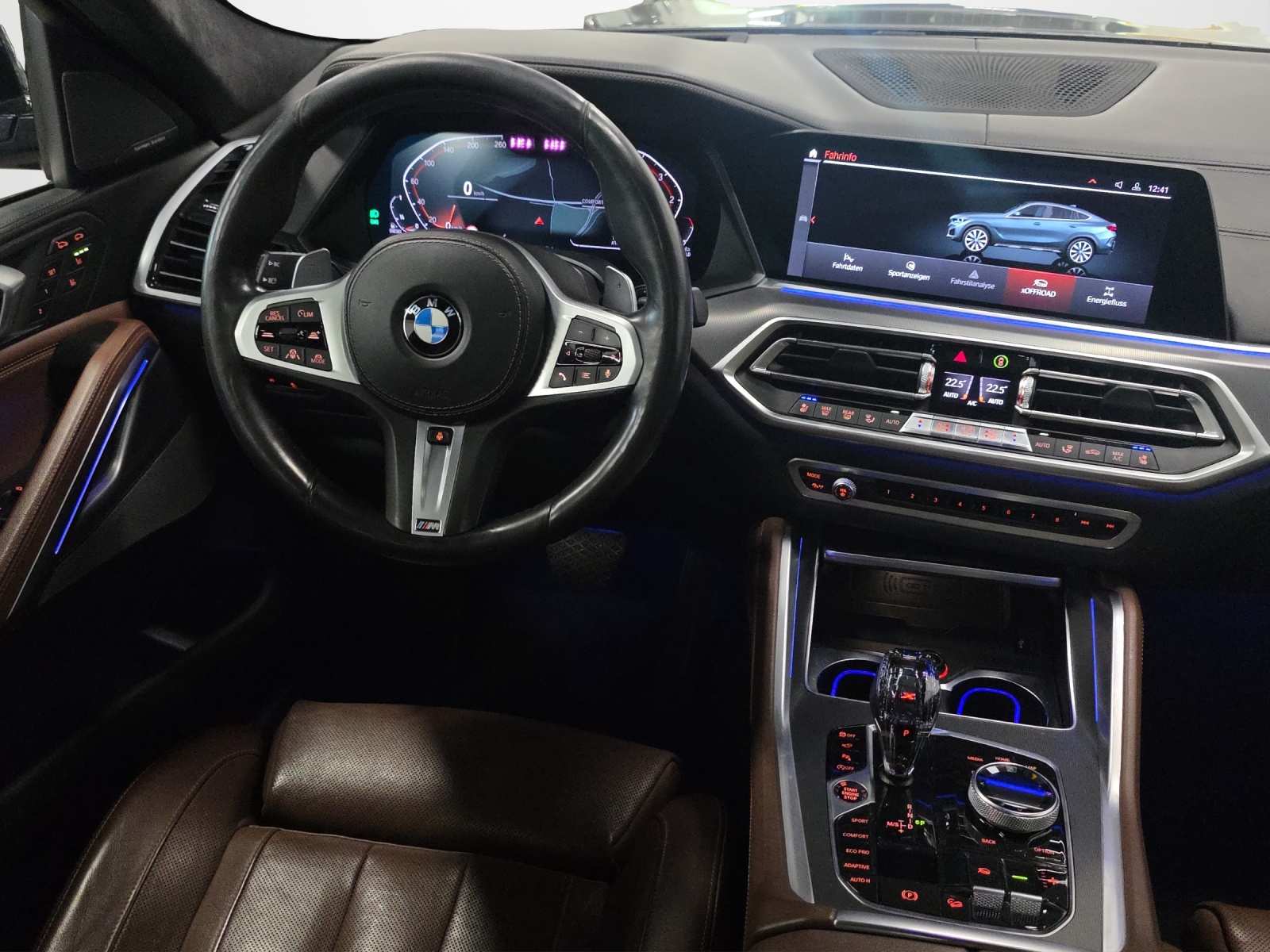BMW X6 xDrive 30d xLine Steptronic ***Luftfahrwerk /Pano/Sitzbelüftung/Massage/AHK 3.5t/3D Kamera-image-12