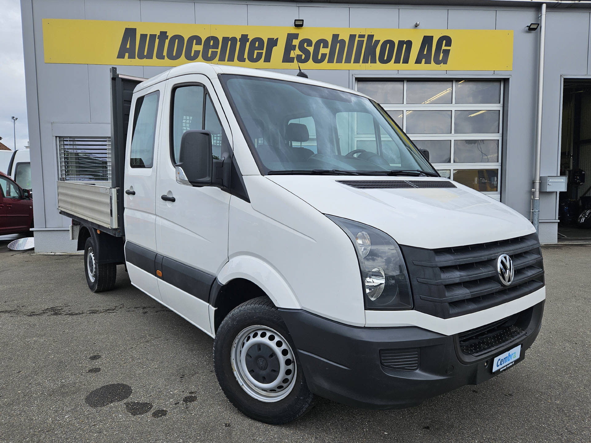 VW Crafter 35 DKab.-Ch. 3665 2.0 TDI 140 * Frischg ab MFK * Nutzlast von 1'176 KG * AHK *-showroom-element-1