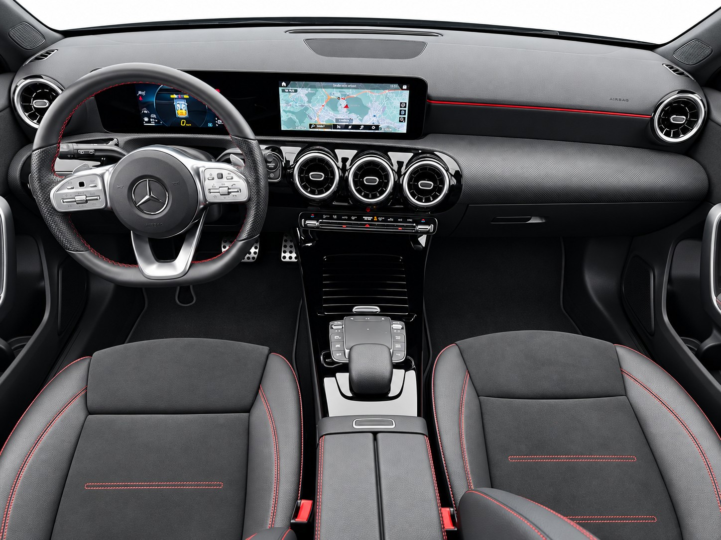 MERCEDES-BENZ A 200 AMG Line * CH FARZEUG *-image-9