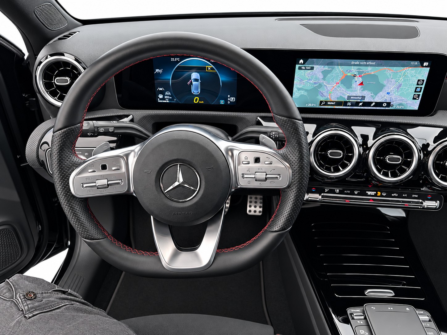 MERCEDES-BENZ A 200 AMG Line * CH FARZEUG *-image-11