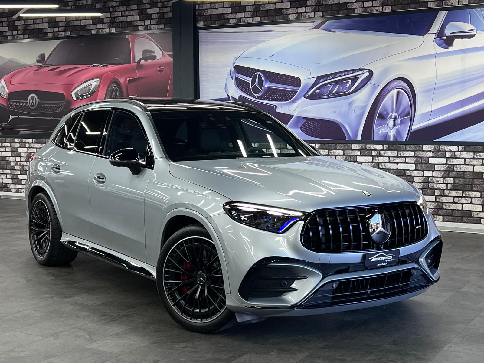 MERCEDES-BENZ GLC AMG 63 S Limited Silver&Black E Performance 3 Jahre Werksgarantie & Gratisservice-image-3