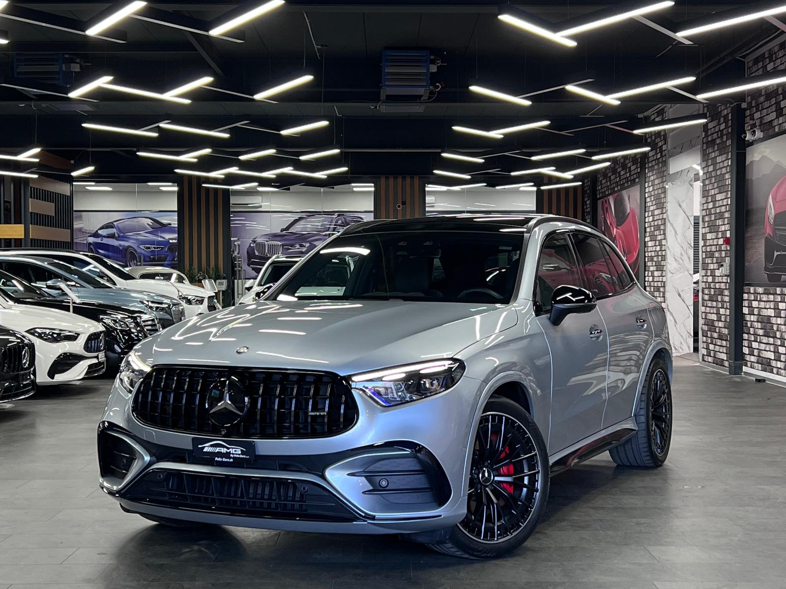 MERCEDES-BENZ GLC AMG 63 S Limited Silver&Black E Performance 3 Jahre Werksgarantie & Gratisservice-image-1