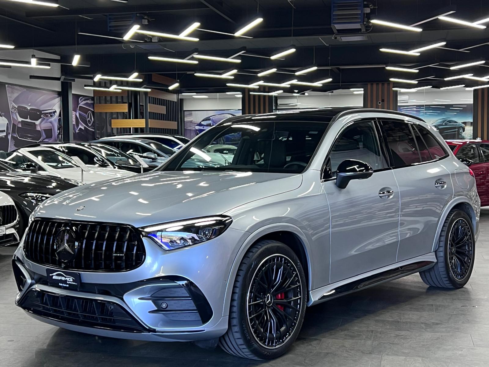 MERCEDES-BENZ GLC AMG 63 S Limited Silver&Black E Performance 3 Jahre Werksgarantie & Gratisservice-image-0