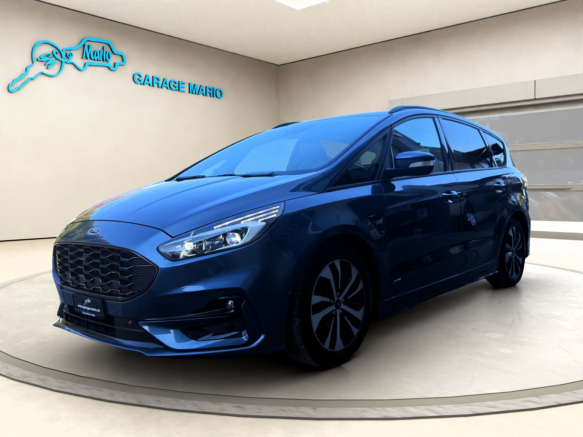 FORD S-Max 2.0 TDCi❗ST-Line AWD❗Automatic ✅CH-Fahrzeug & 7 Sitzplätze und 8-fach bereift auf ALU✅-image-2