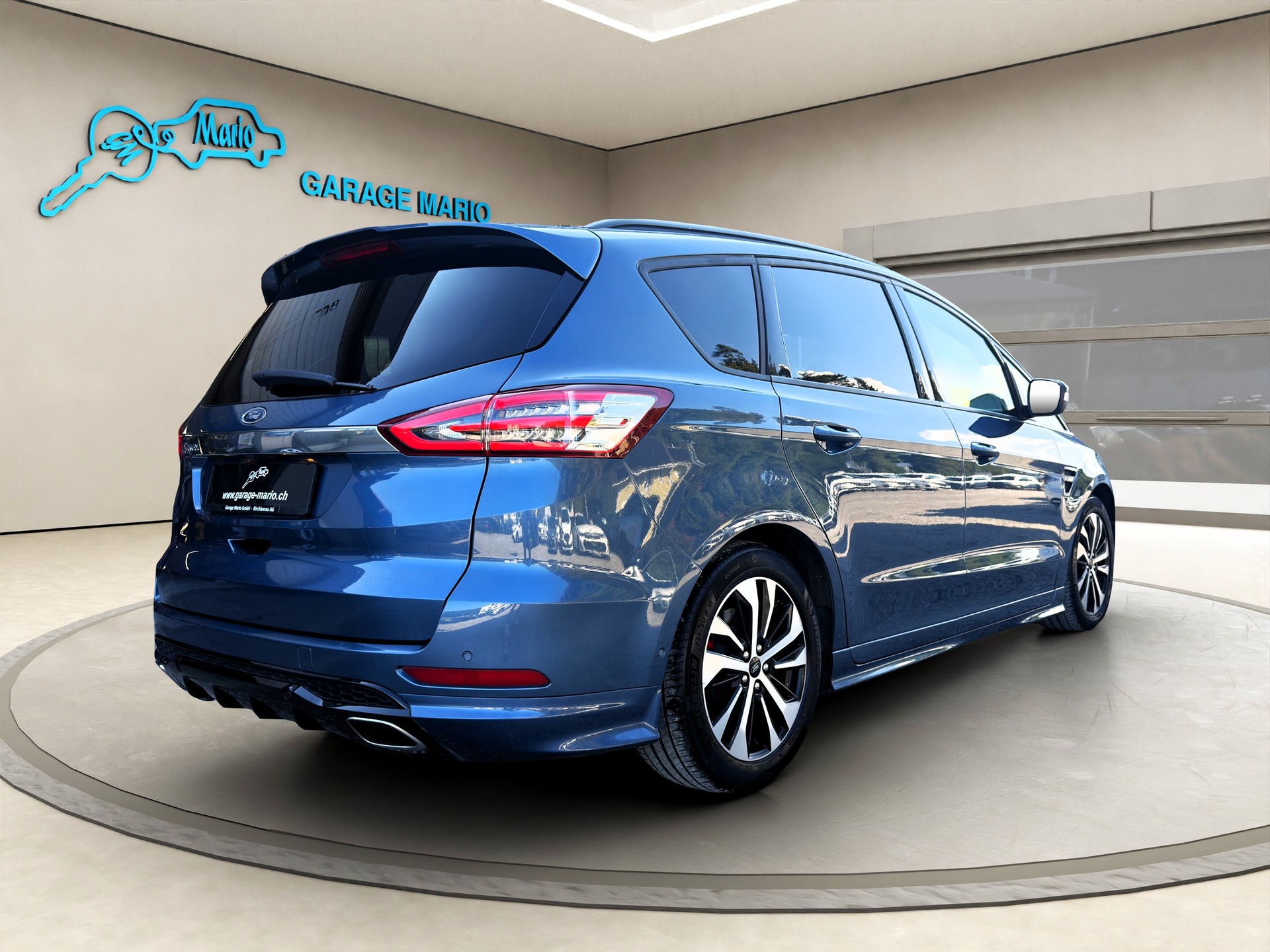 FORD S-Max 2.0 TDCi❗ST-Line AWD❗Automatic ✅CH-Fahrzeug & 7 Sitzplätze und 8-fach bereift auf ALU✅-image-4