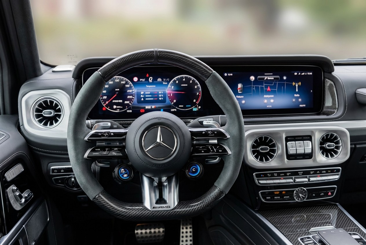 MERCEDES-BENZ Wunderschöne Neuwertige G-Klasse / MANUFAKTUR Olive grün metalice / Volle Ausstattung / Werksgarantie / CH-Fahrzeug-image-7